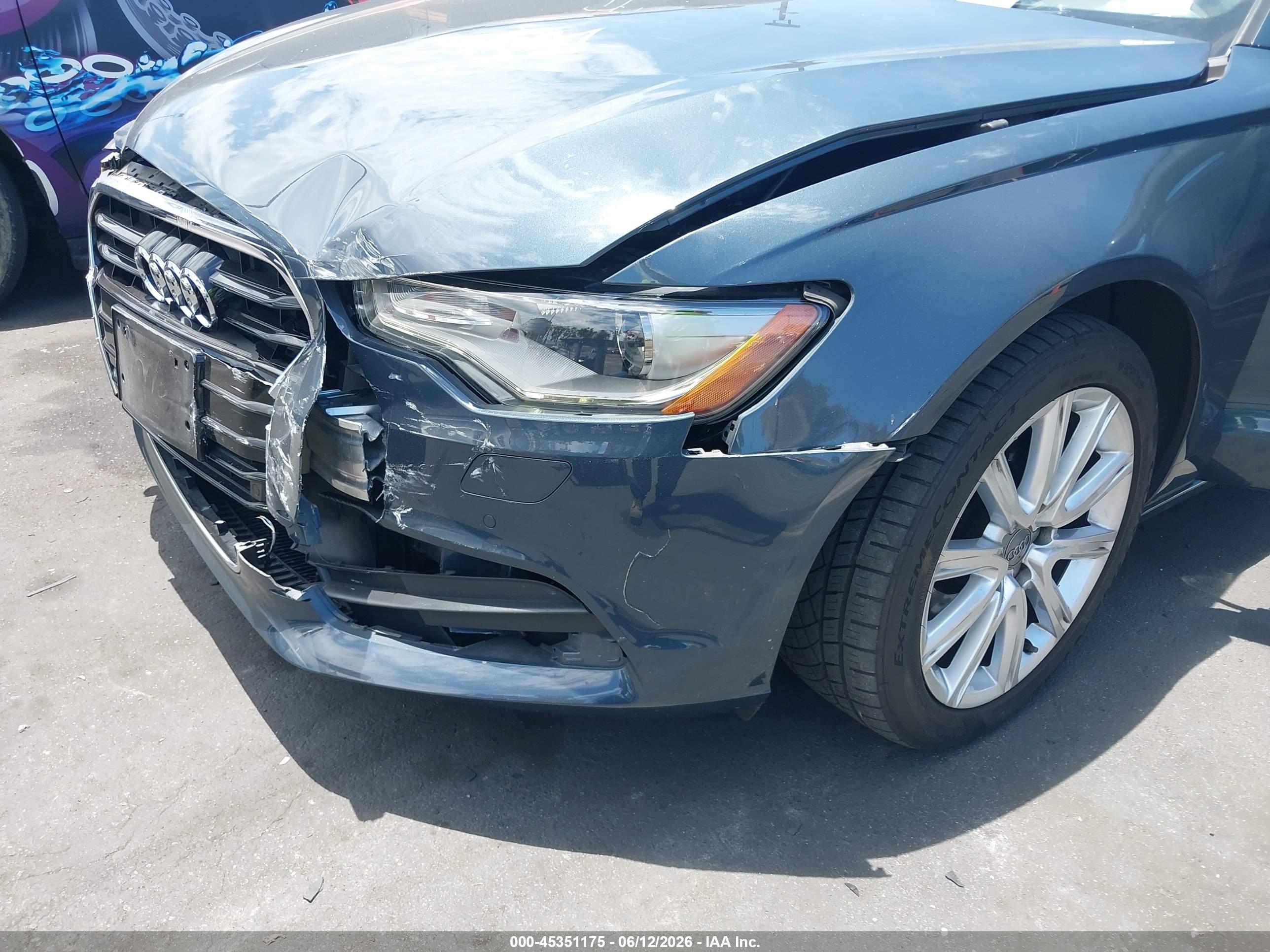 2015 Audi A6 2.0t Premium Blue vin: WAUDFAFC6FN007440