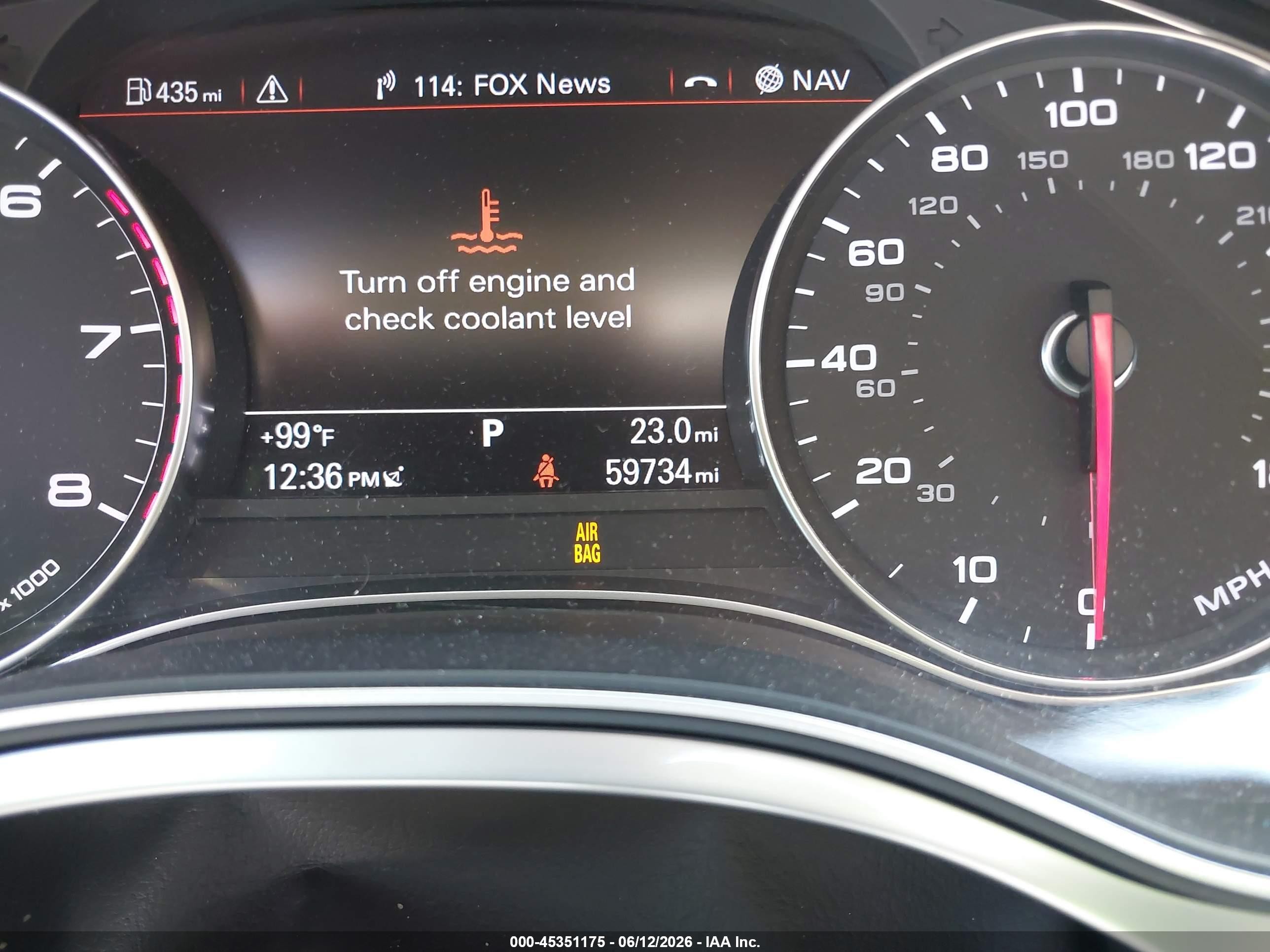 2015 Audi A6 2.0t Premium Blue vin: WAUDFAFC6FN007440