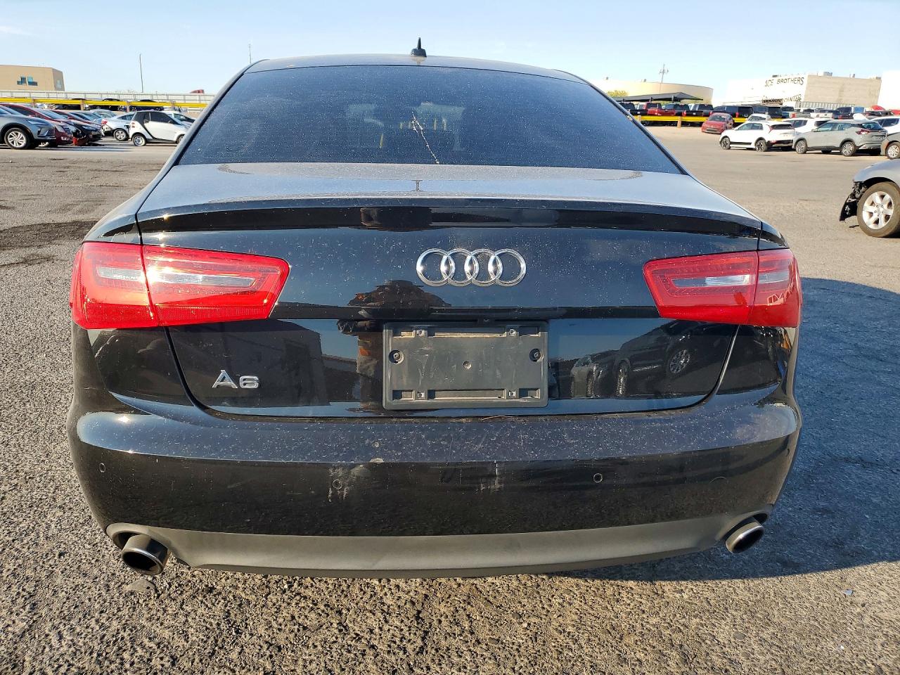 2013 Audi A6 Premium Plus Black vin: WAUDFAFC7DN074108