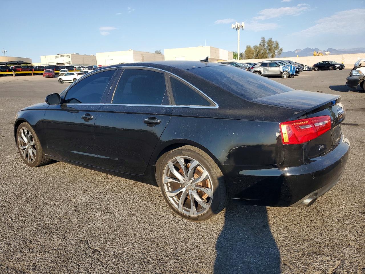 2013 Audi A6 Premium Plus Black vin: WAUDFAFC7DN074108