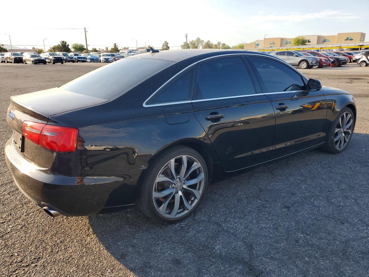 2013 Audi A6 Premium Plus Black vin: WAUDFAFC7DN074108