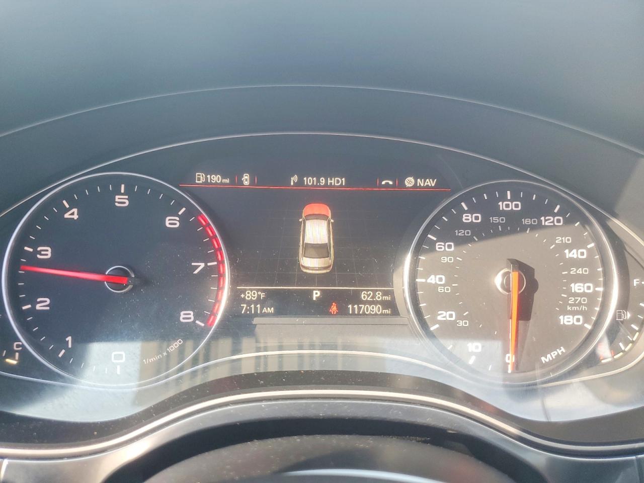 2013 Audi A6 Premium Plus Black vin: WAUDFAFC7DN074108