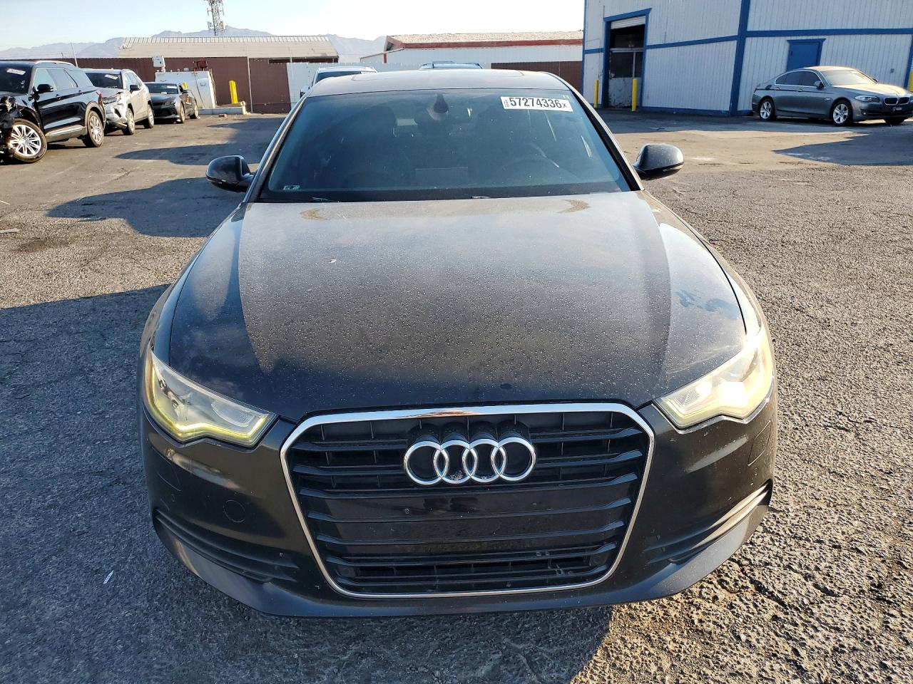 2013 Audi A6 Premium Plus Black vin: WAUDFAFC7DN074108