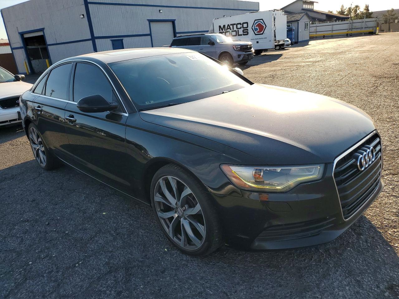 2013 Audi A6 Premium Plus Black vin: WAUDFAFC7DN074108