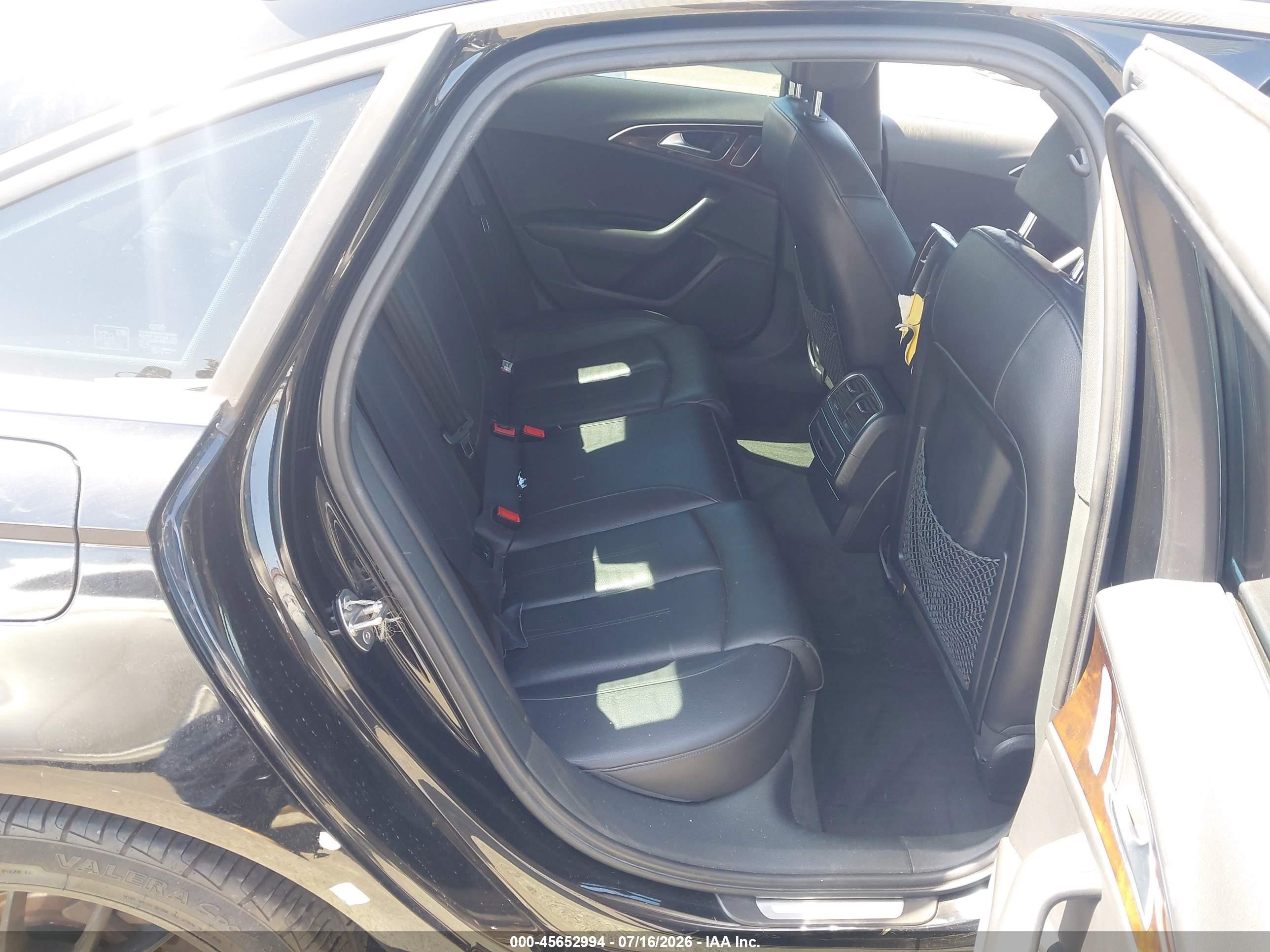 2014 Audi A6 2.0t Premium Черный vin: WAUDFAFC7EN081058