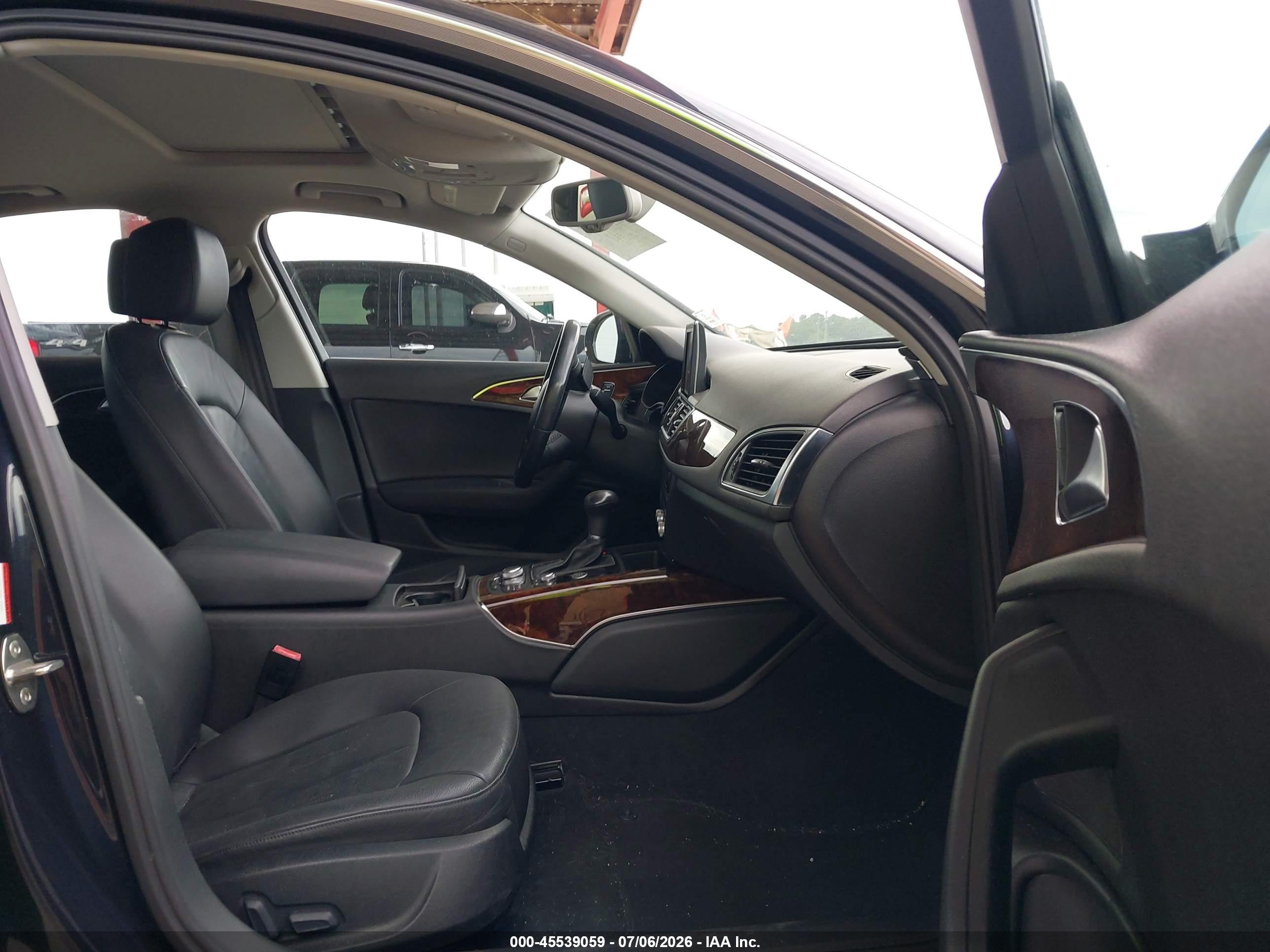 2015 Audi A6 2.0t Premium Black vin: WAUDFAFC7FN026899