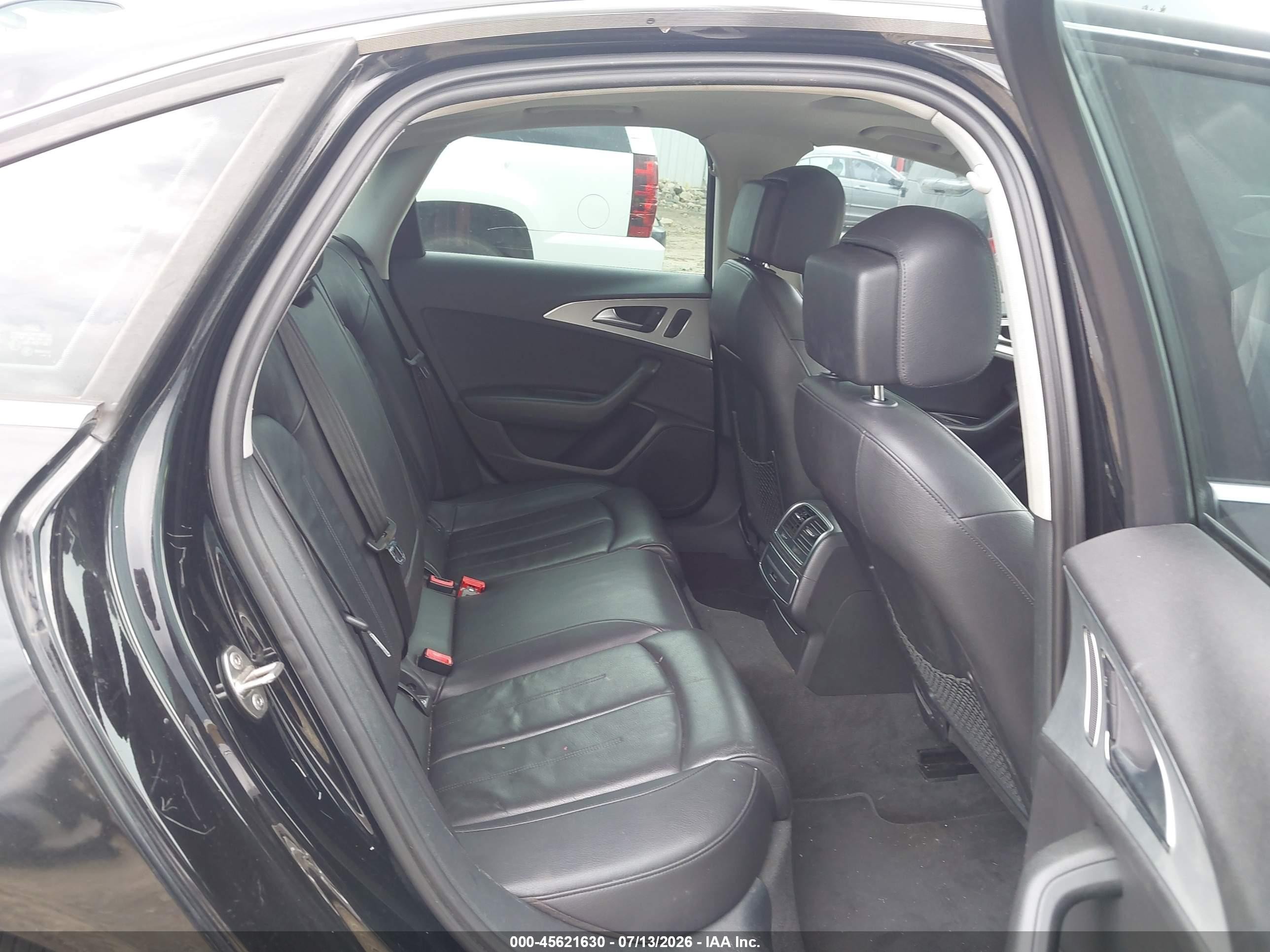 2013 Audi A6 2.0t Premium Black vin: WAUDFAFC8DN005847