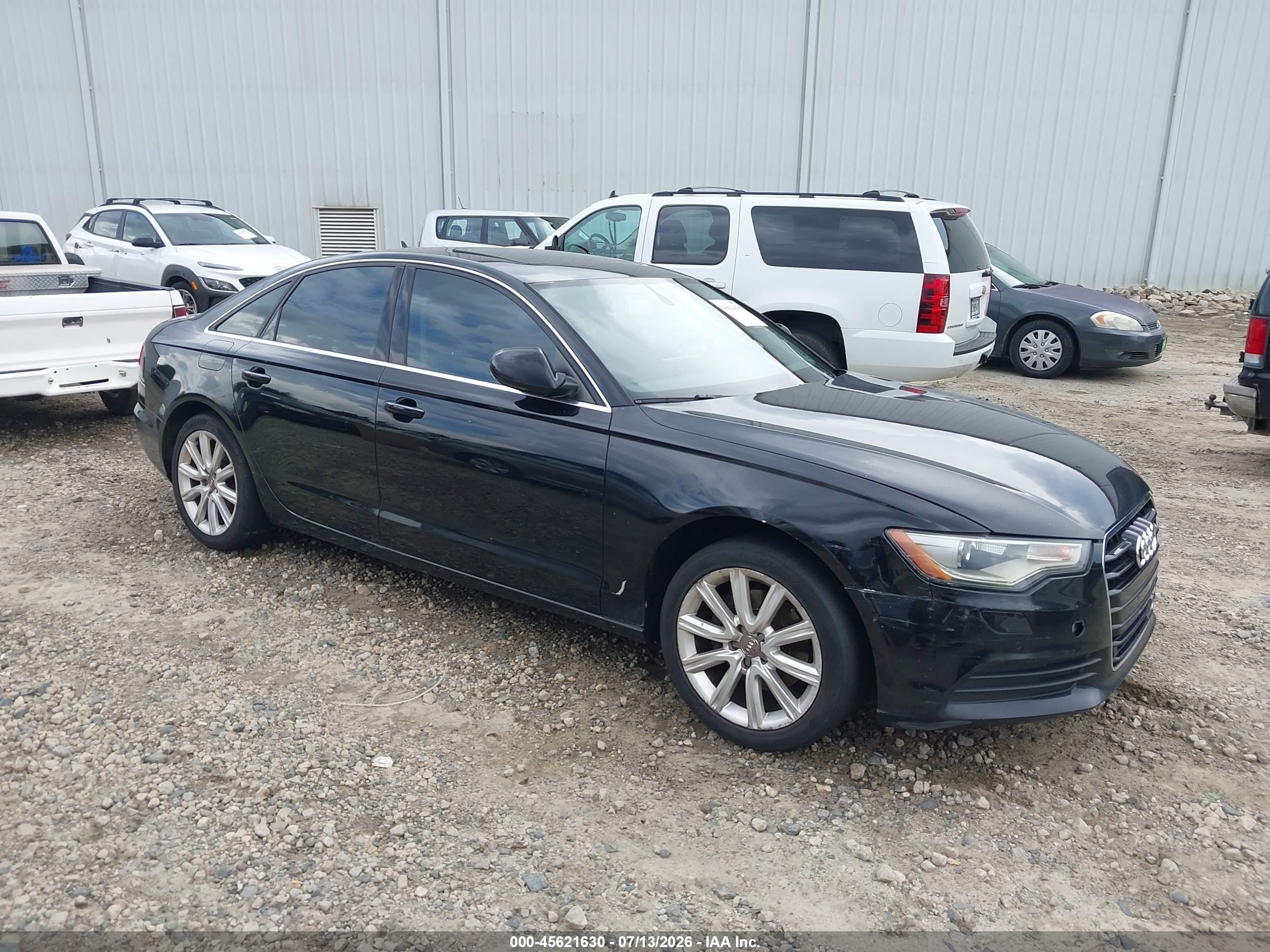 2013 Audi A6 2.0t Premium Черный vin: WAUDFAFC8DN005847