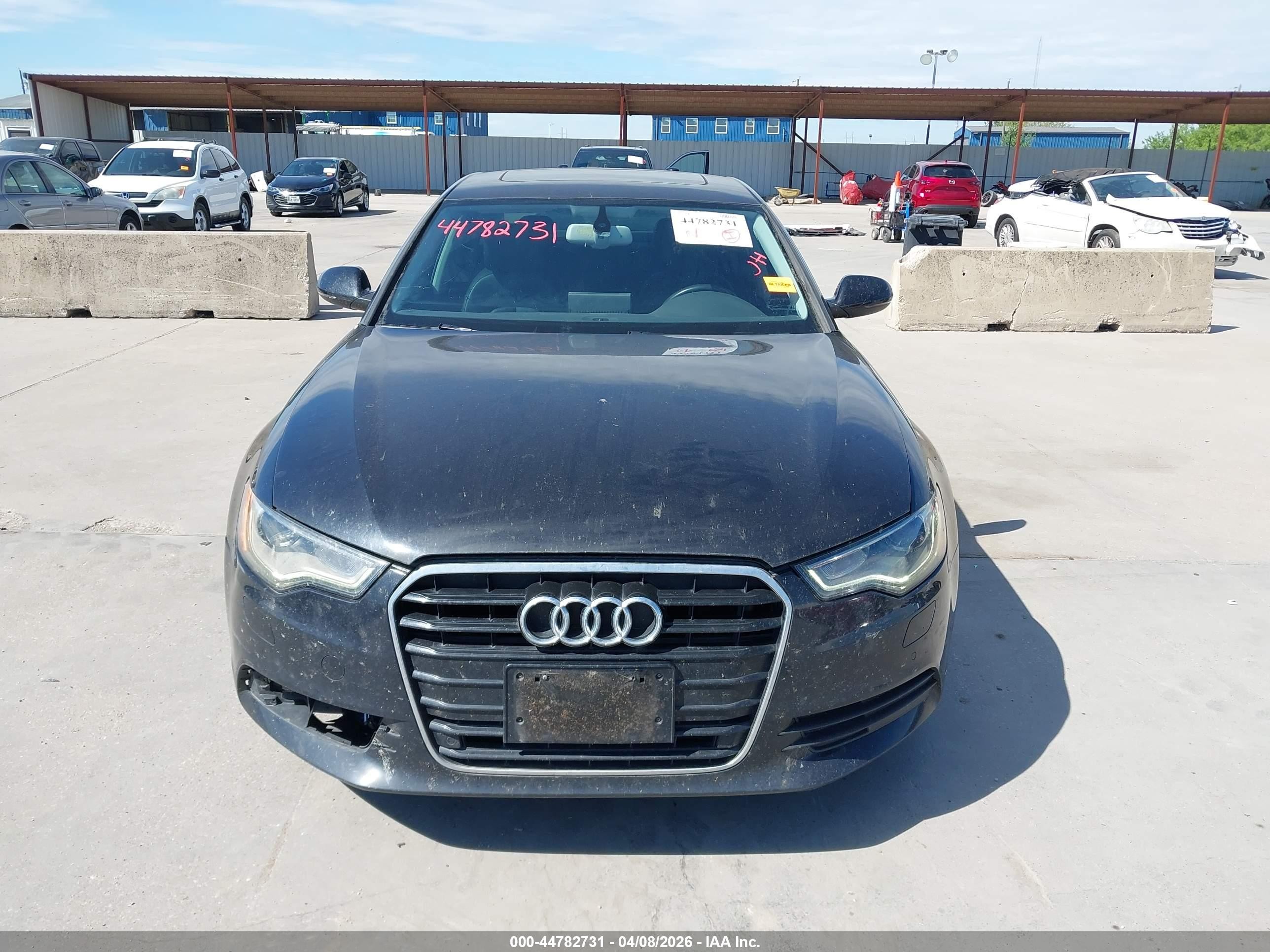2013 Audi A6 2.0t Premium Black vin: WAUDFAFC8DN008621