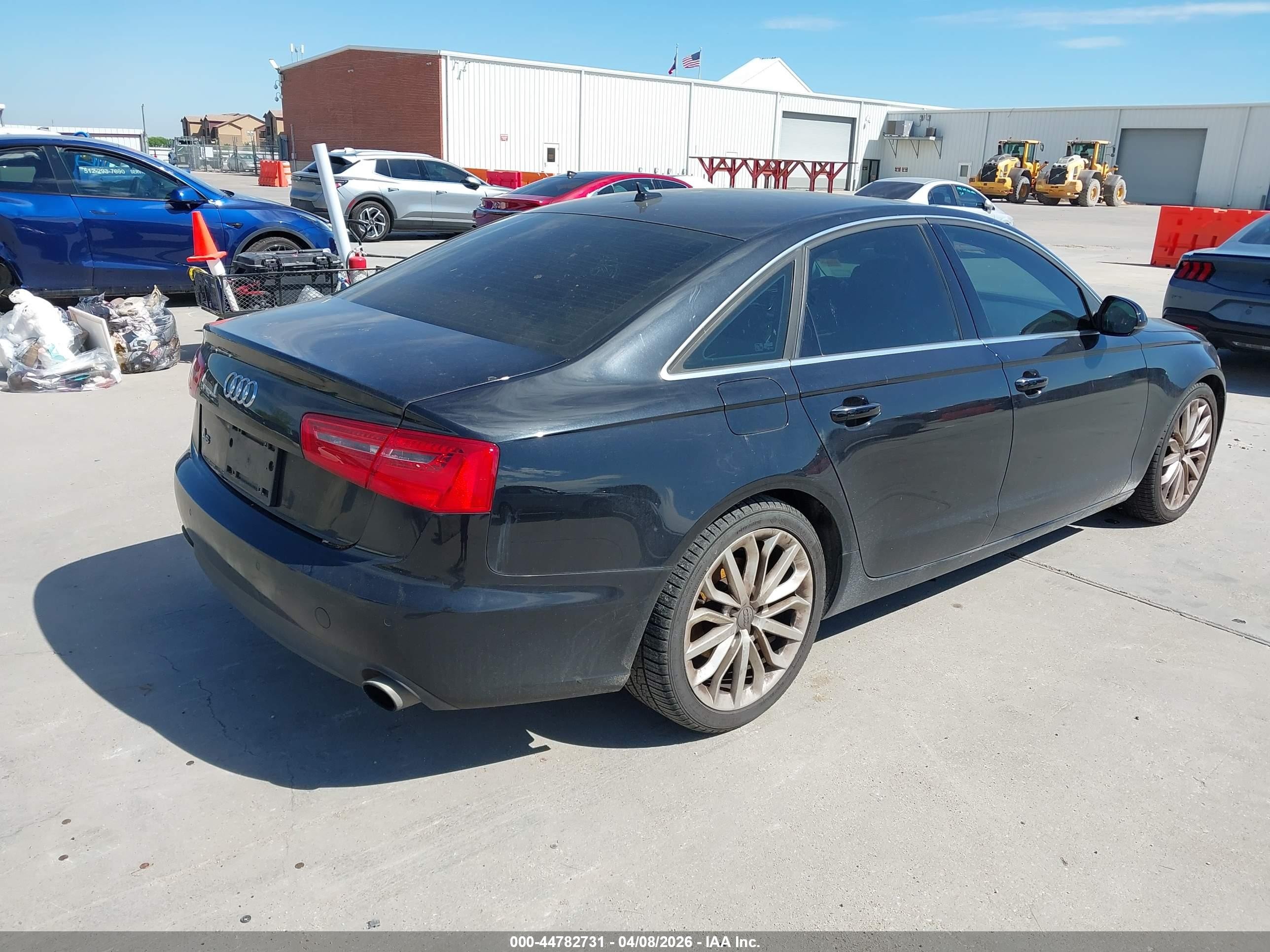 2013 Audi A6 2.0t Premium Black vin: WAUDFAFC8DN008621