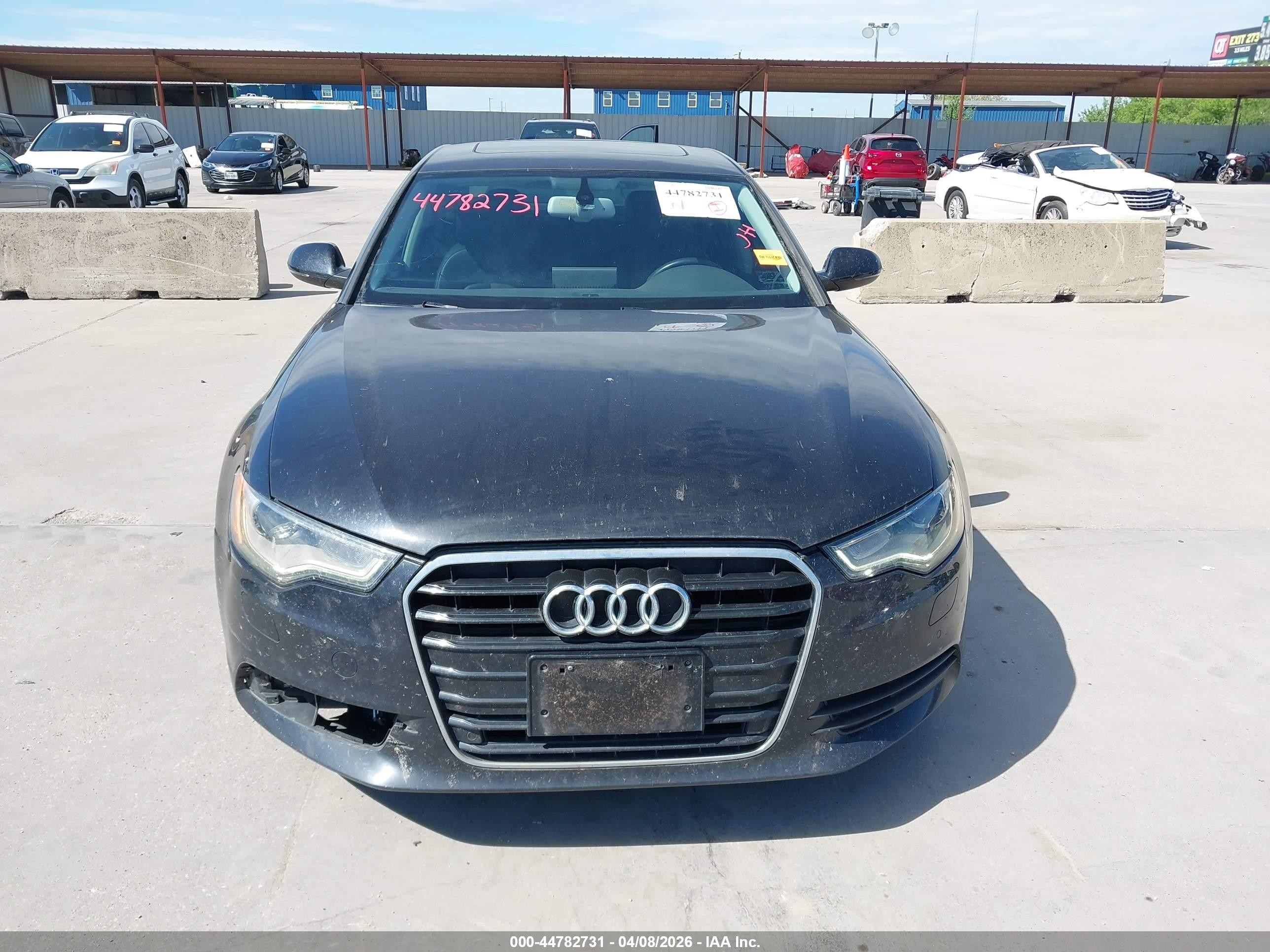 2013 Audi A6 2.0t Premium Black vin: WAUDFAFC8DN008621