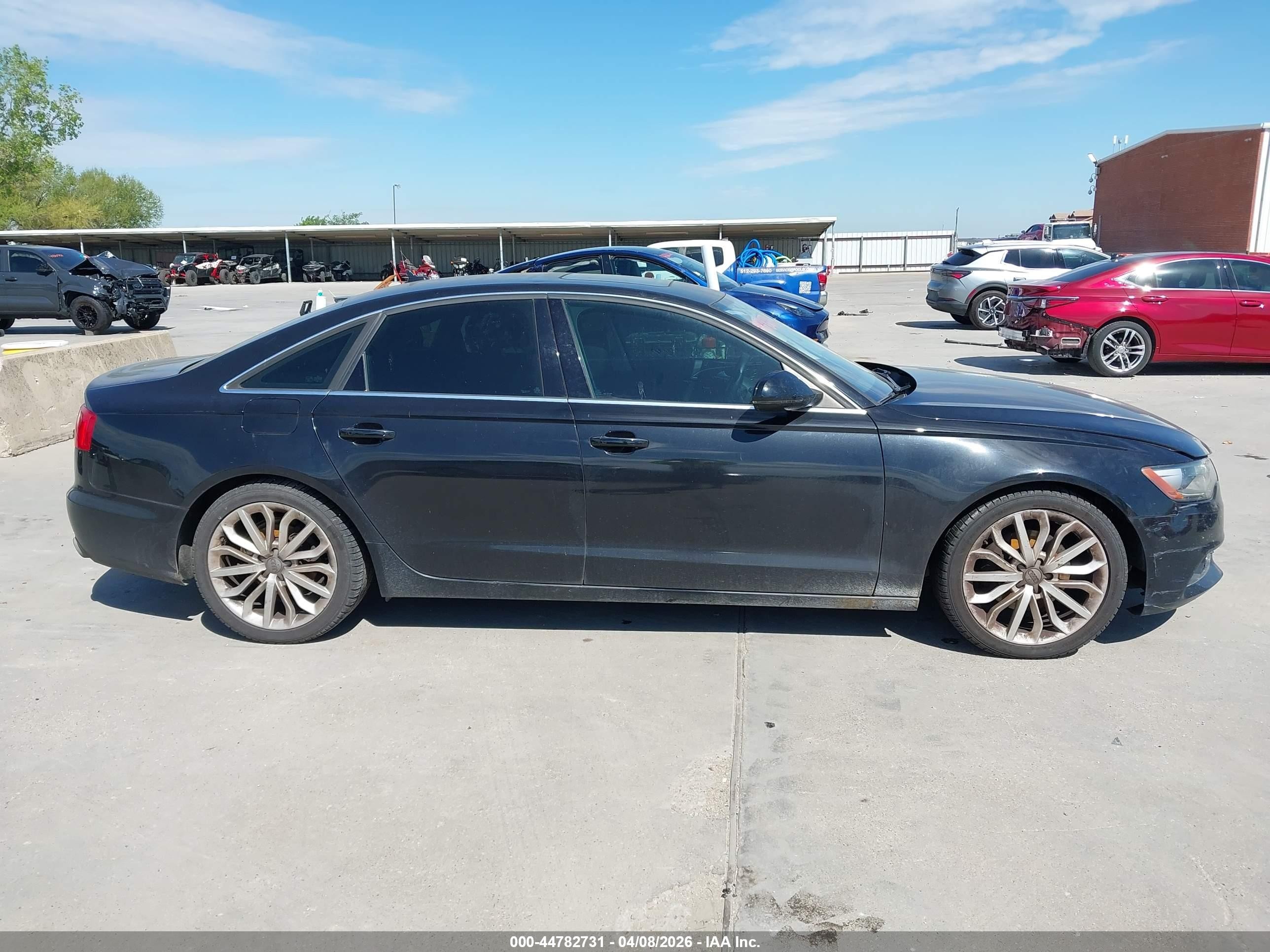 2013 Audi A6 2.0t Premium Black vin: WAUDFAFC8DN008621