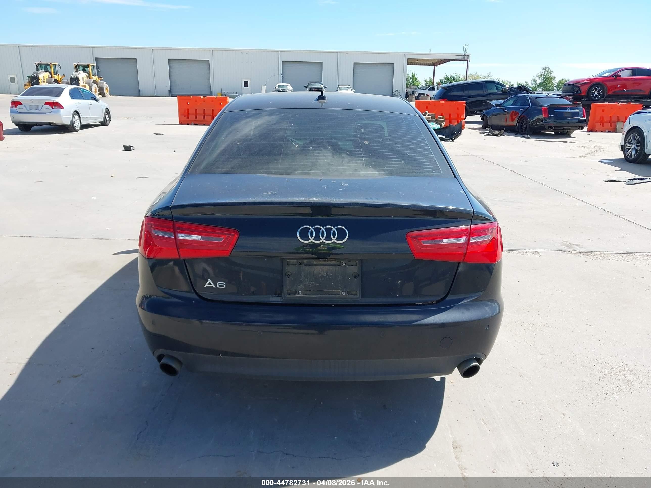 2013 Audi A6 2.0t Premium Black vin: WAUDFAFC8DN008621