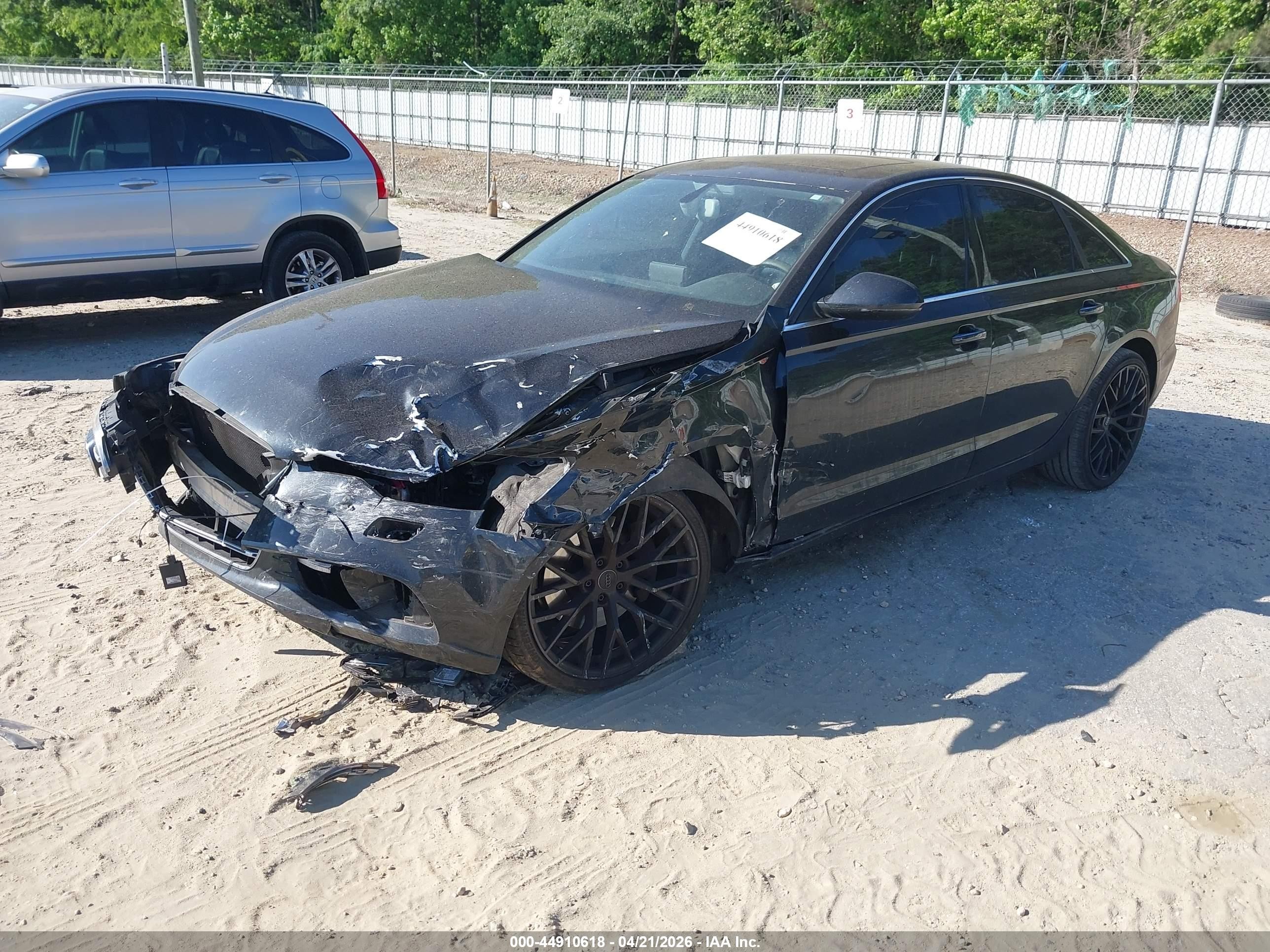 2014 Audi A6 2.0t Premium Black vin: WAUDFAFC8EN066326