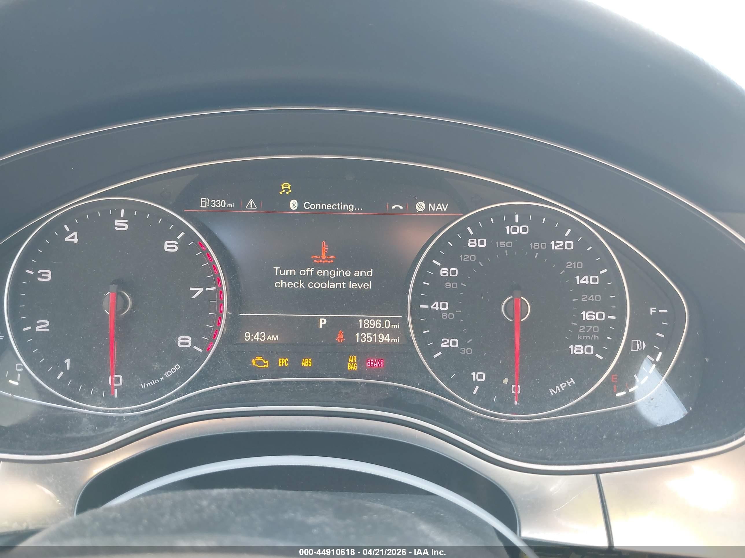 2014 Audi A6 2.0t Premium Black vin: WAUDFAFC8EN066326