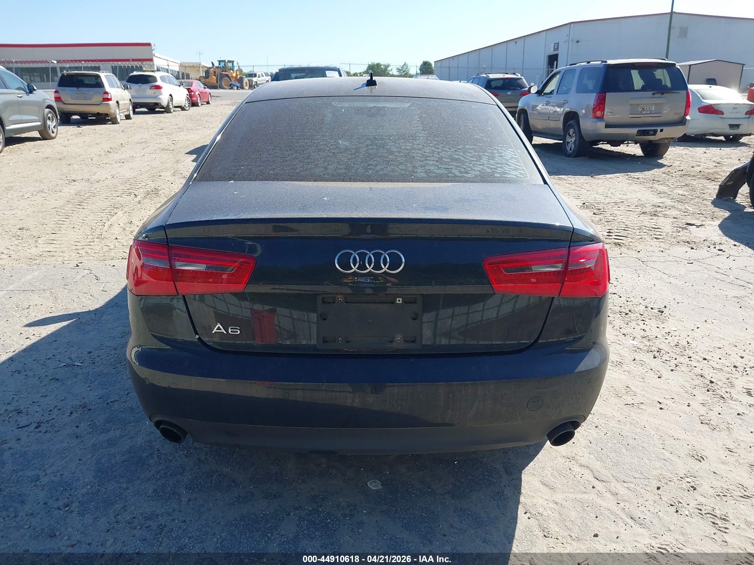 2014 Audi A6 2.0t Premium Black vin: WAUDFAFC8EN066326