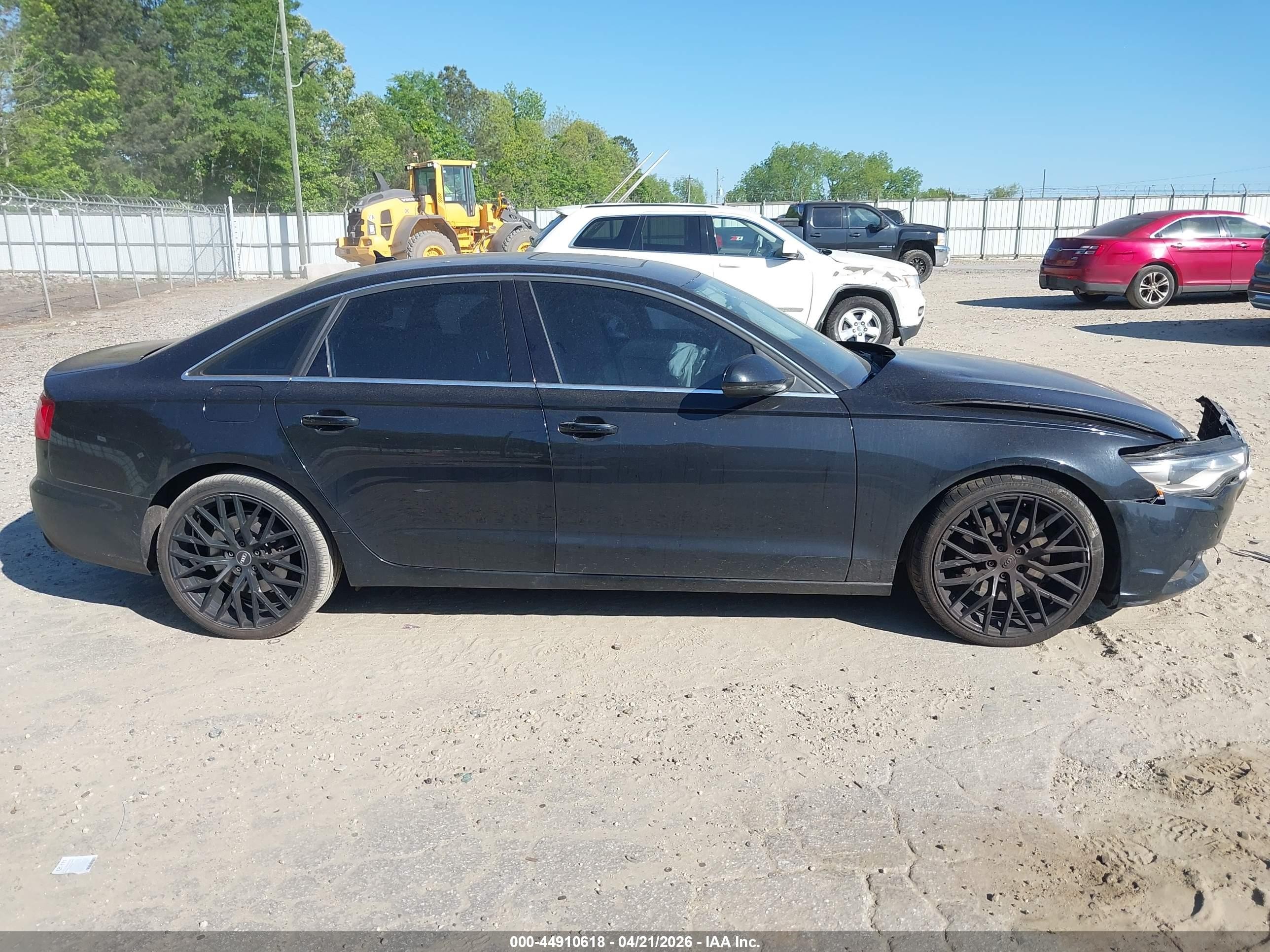 2014 Audi A6 2.0t Premium Black vin: WAUDFAFC8EN066326