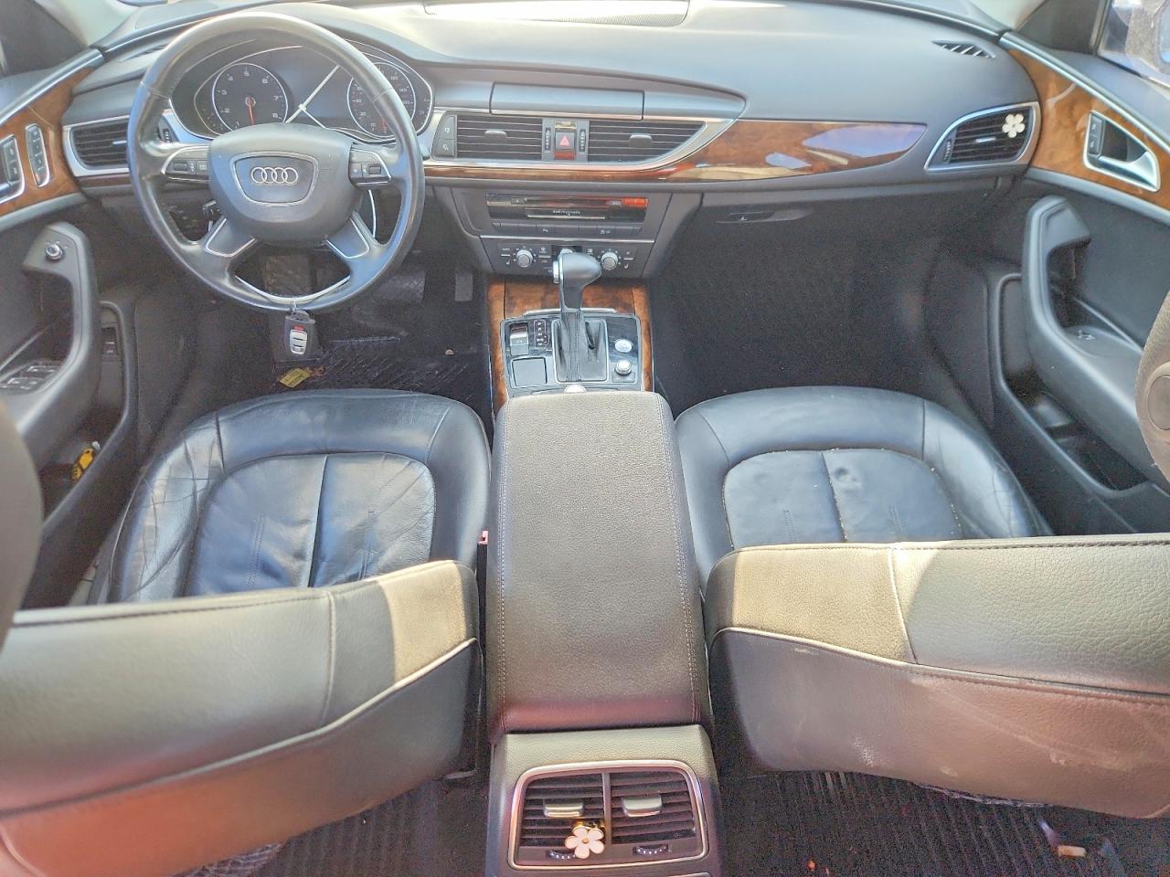 2014 Audi A6 Premium Plus Black vin: WAUDFAFC8EN069940