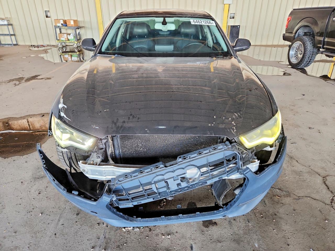 2014 Audi A6 Premium Plus Серый vin: WAUDFAFC8EN079688