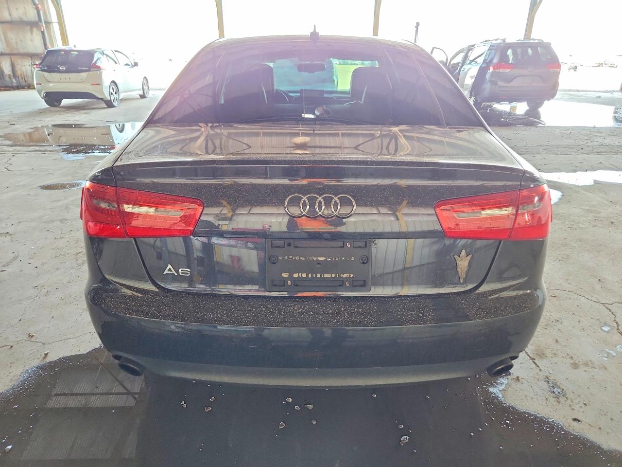 2014 Audi A6 Premium Plus Серый vin: WAUDFAFC8EN079688