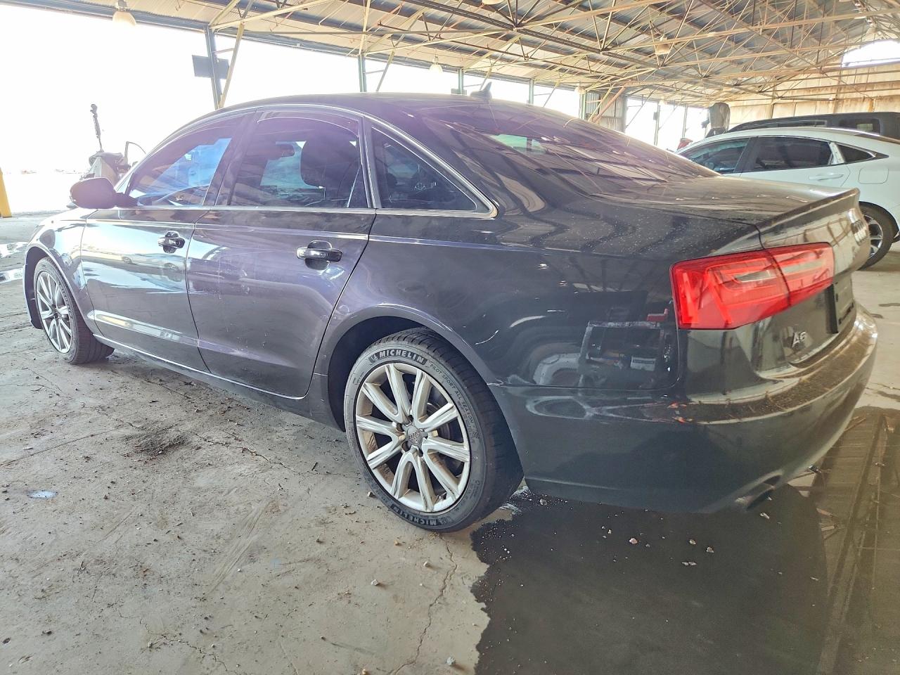 2014 Audi A6 Premium Plus Серый vin: WAUDFAFC8EN079688