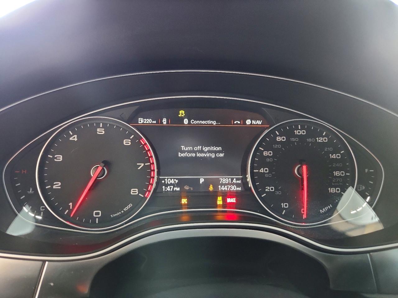 2014 Audi A6 Premium Plus Серый vin: WAUDFAFC8EN079688