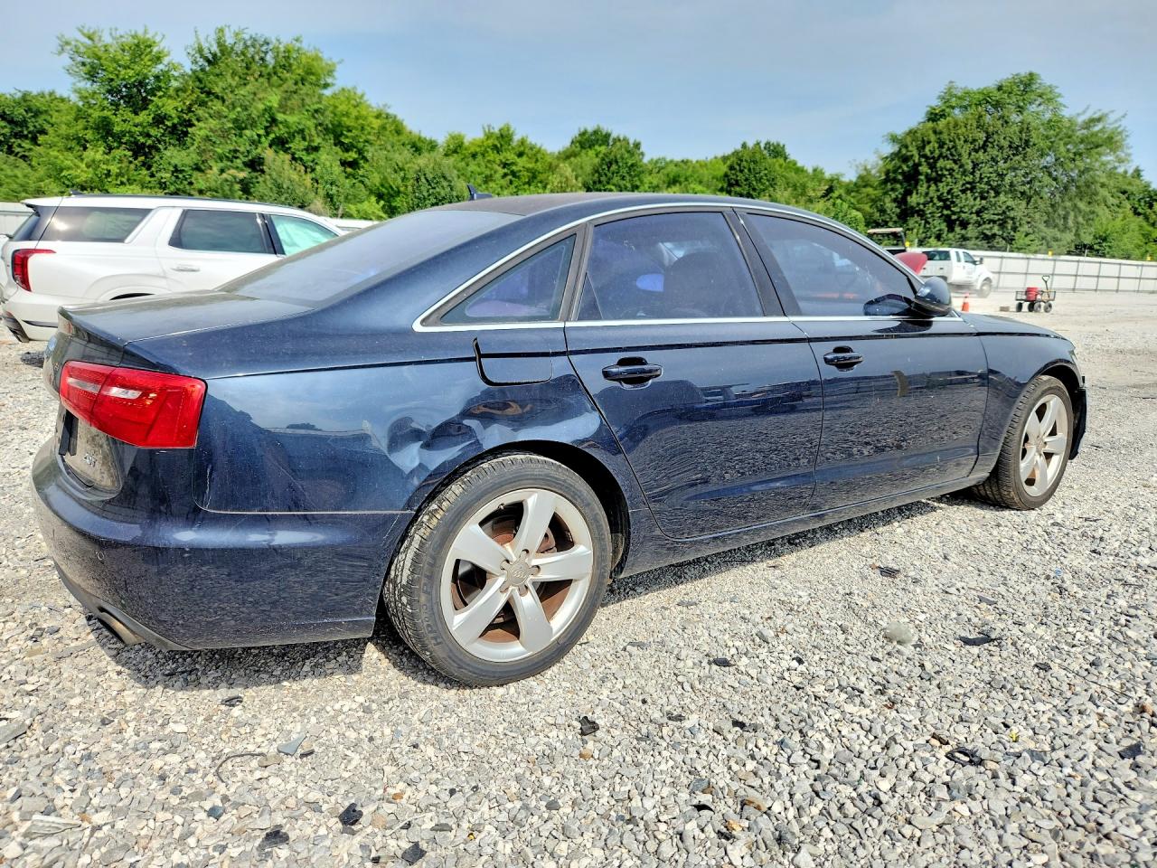 2012 Audi A6 Premium Plus Gray vin: WAUDFAFC9CN118009