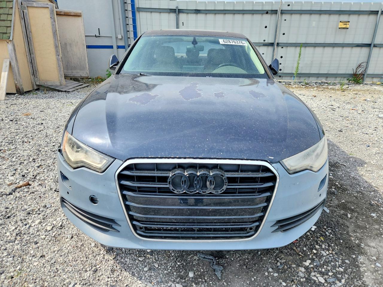 2012 Audi A6 Premium Plus Gray vin: WAUDFAFC9CN118009