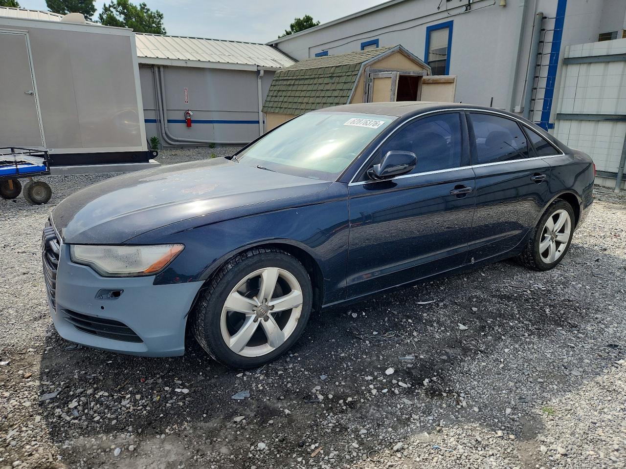 2012 Audi A6 Premium Plus Gray vin: WAUDFAFC9CN118009