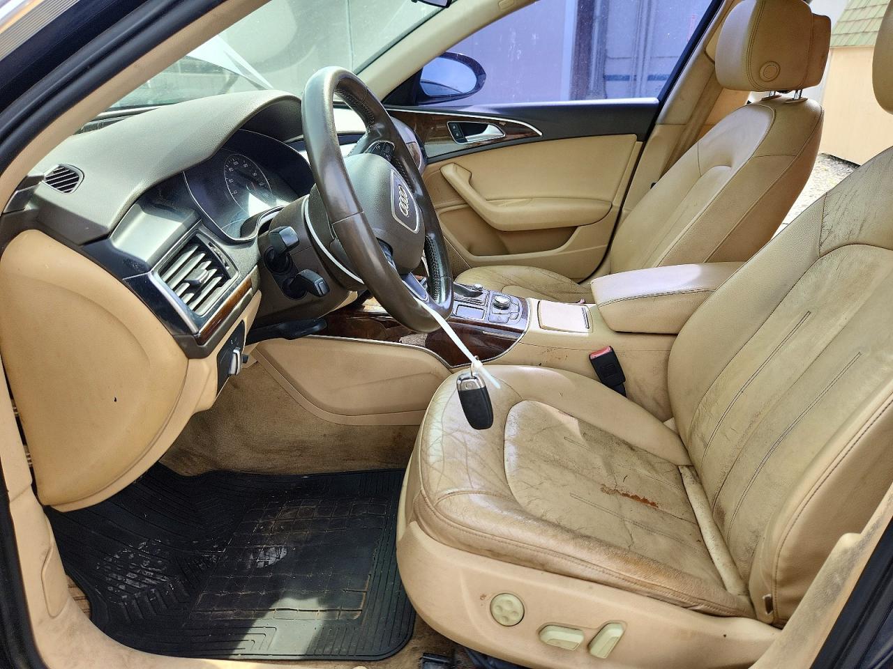 2012 Audi A6 Premium Plus Gray vin: WAUDFAFC9CN118009