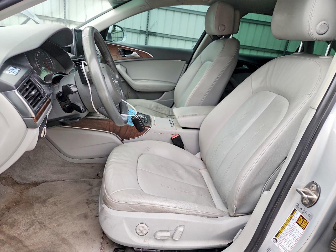 2013 Audi A6 Premium Plus Silver vin: WAUDFAFC9DN030319