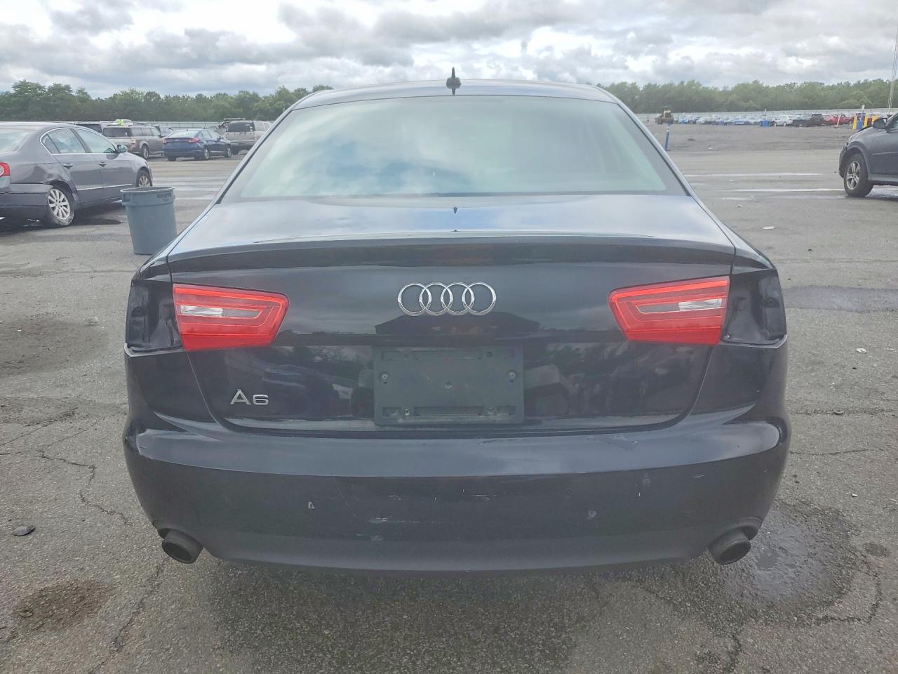 2014 Audi A6 Premium Plus Black vin: WAUDFAFC9EN067629
