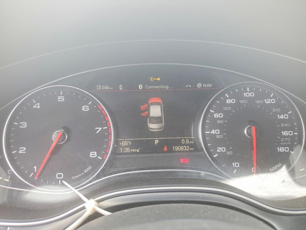 2014 Audi A6 Premium Plus Black vin: WAUDFAFC9EN067629