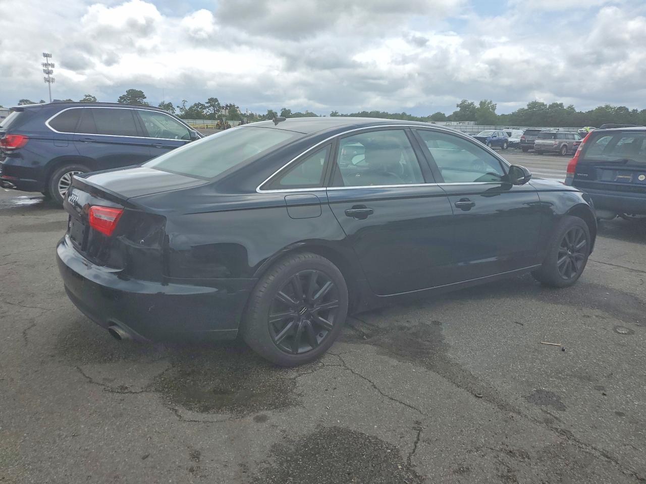 2014 Audi A6 Premium Plus Black vin: WAUDFAFC9EN067629