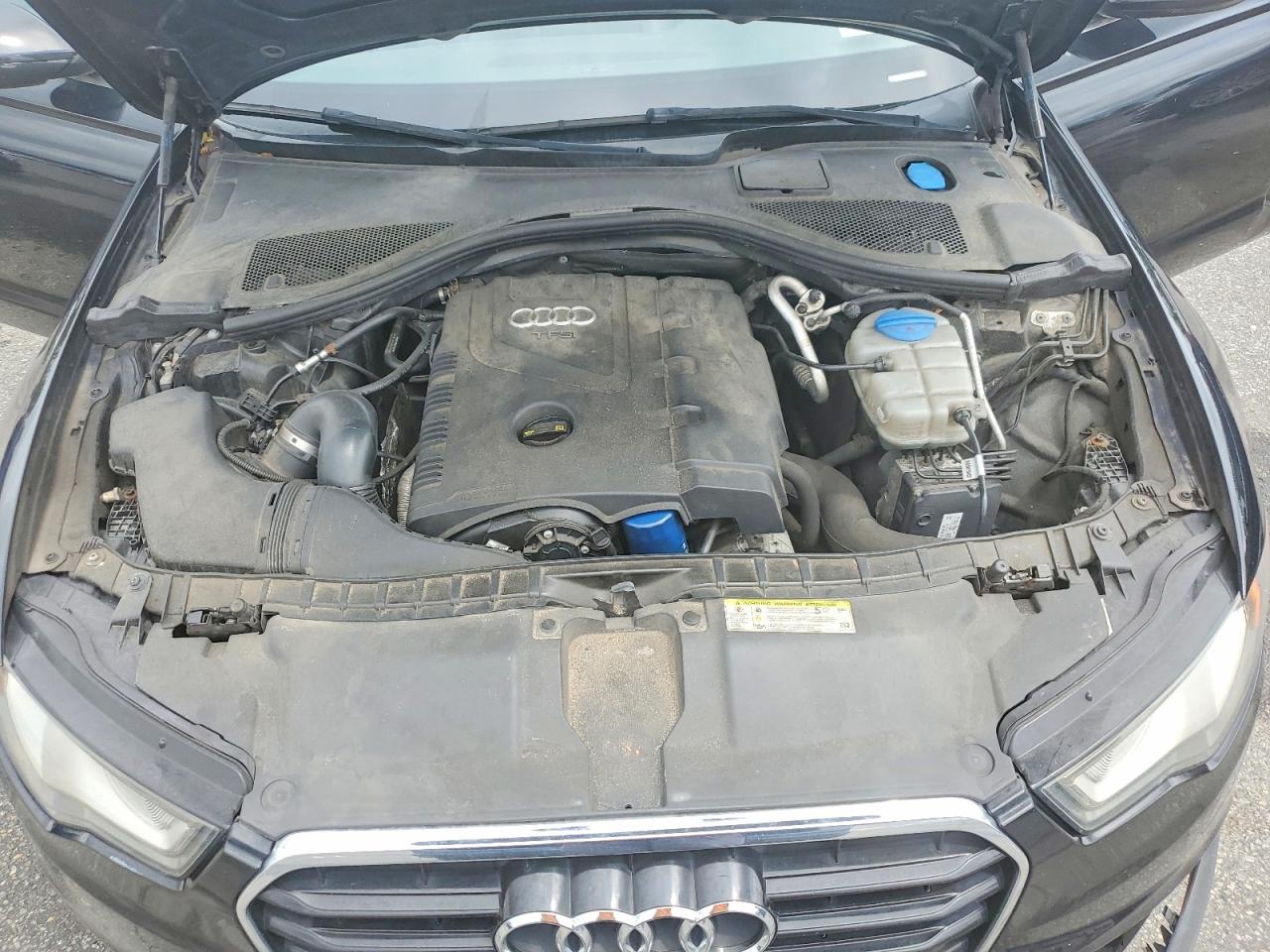 2014 Audi A6 Premium Plus Black vin: WAUDFAFC9EN067629