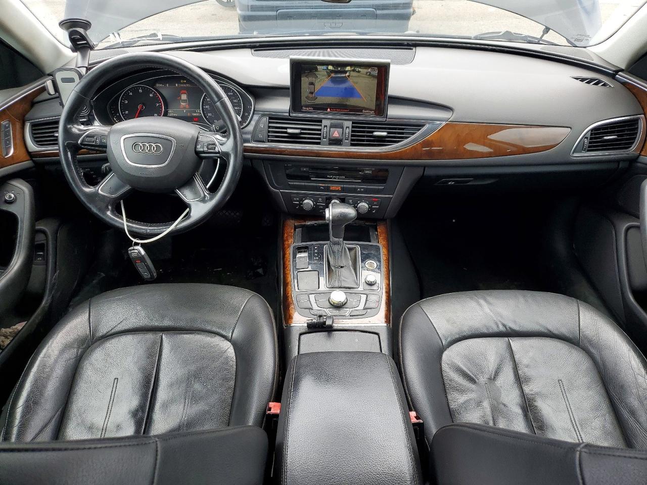2014 Audi A6 Premium Plus Black vin: WAUDFAFC9EN067629