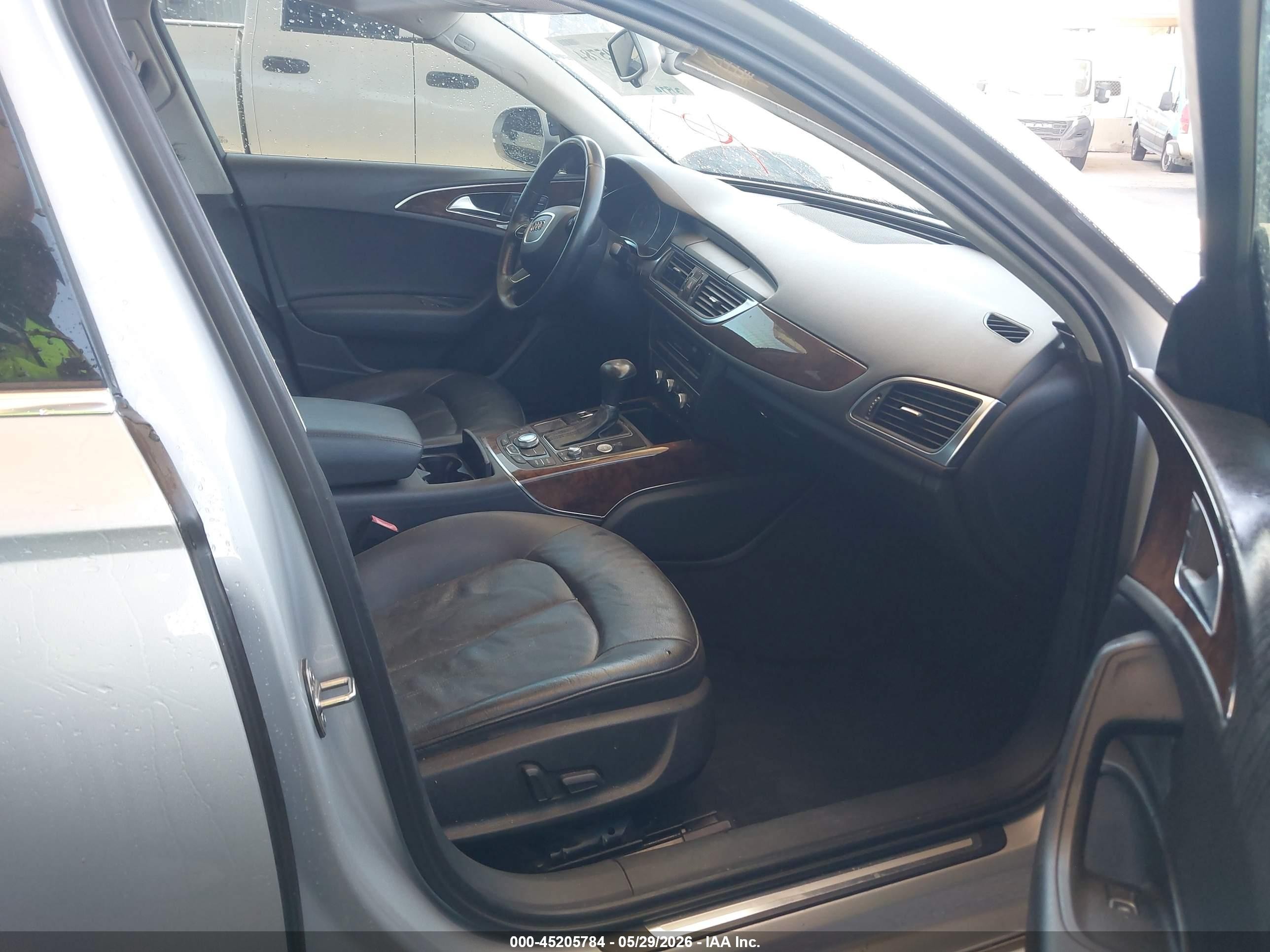 2014 Audi A6 2.0t Premium Silver vin: WAUDFAFCXEN027849