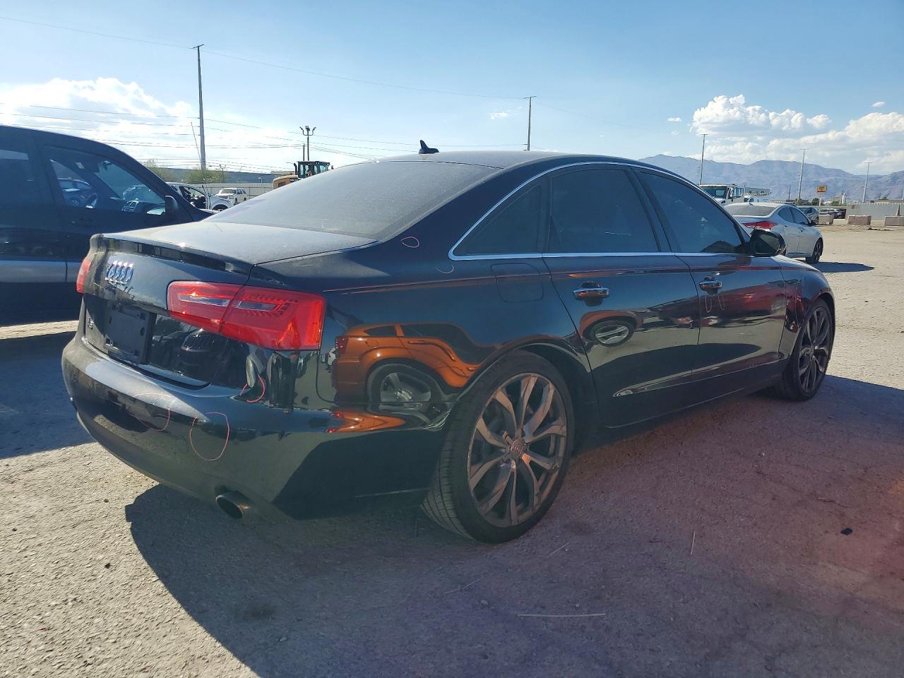 2015 Audi A6 Premium Plus Black vin: WAUDFAFCXFN028131