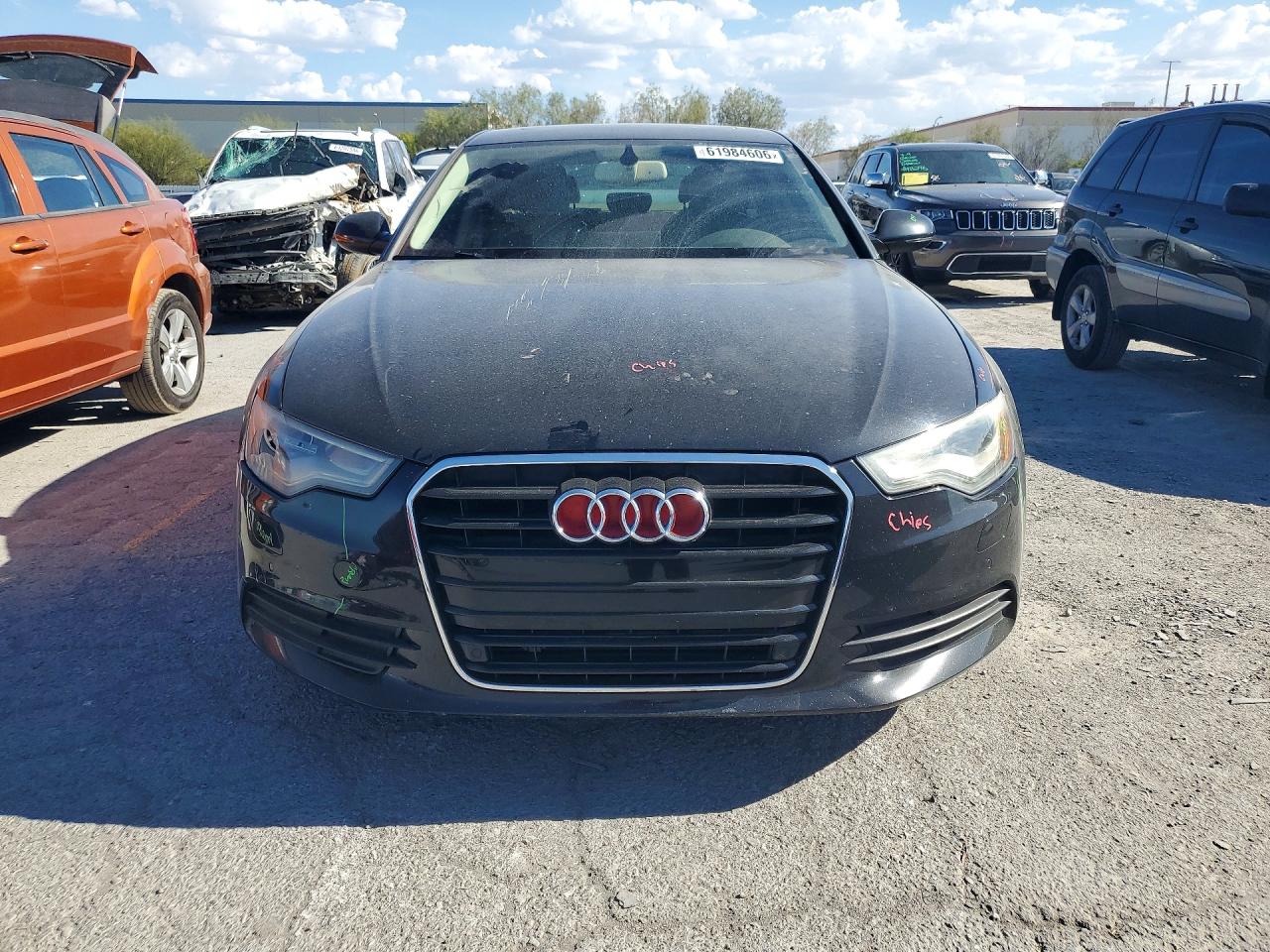 2015 Audi A6 Premium Plus Black vin: WAUDFAFCXFN028131