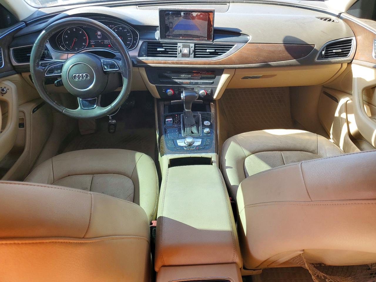 2015 Audi A6 Premium Plus Black vin: WAUDFAFCXFN028131