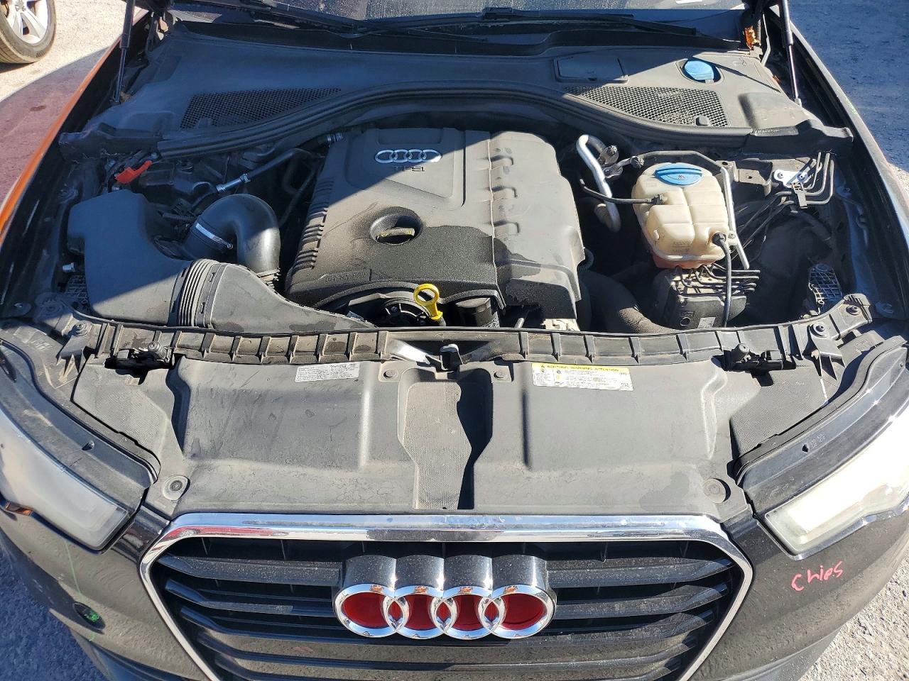 2015 Audi A6 Premium Plus Black vin: WAUDFAFCXFN028131