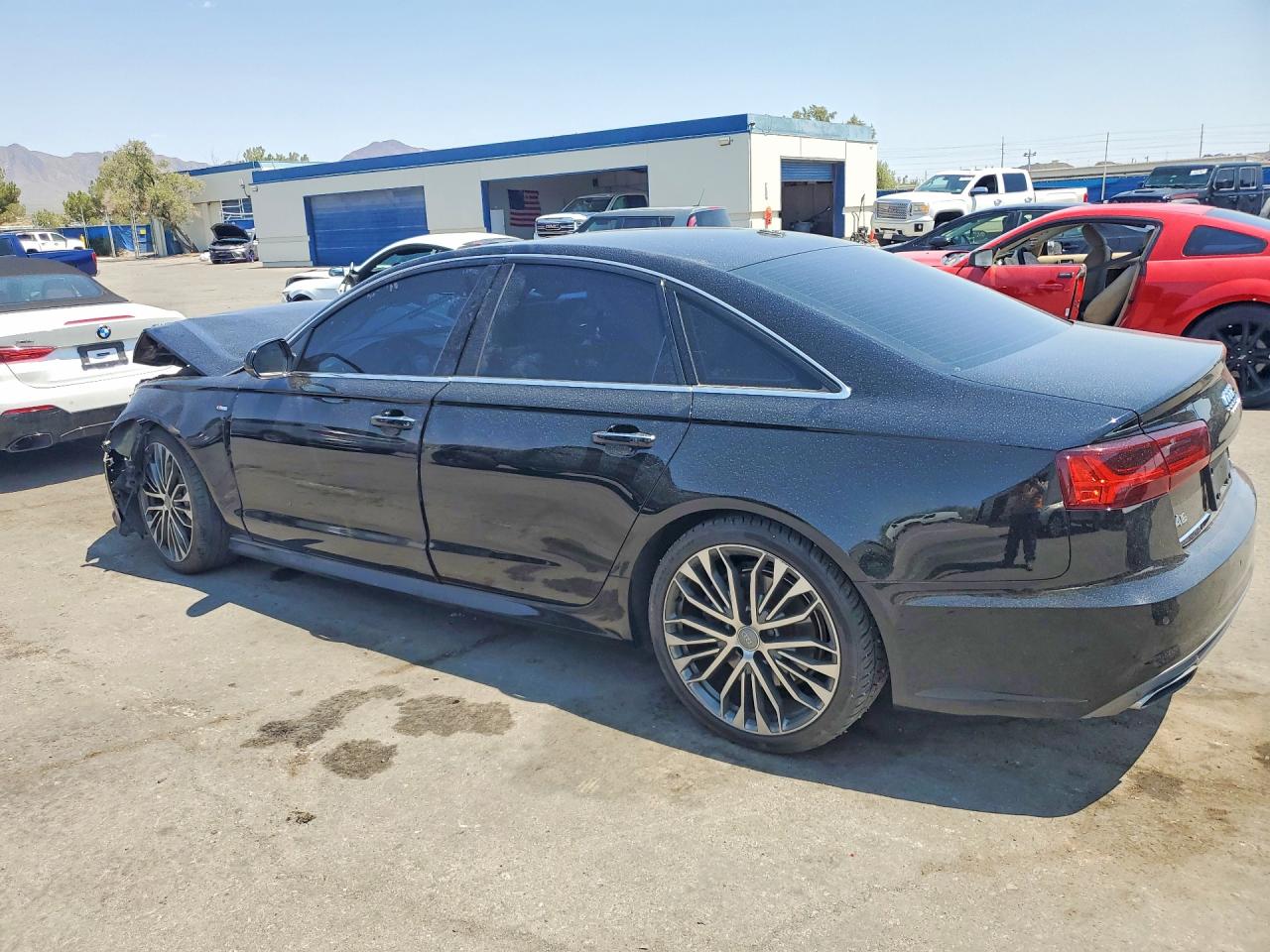 2016 Audi A6 Premium Plus Black vin: WAUDFAFCXGN125167