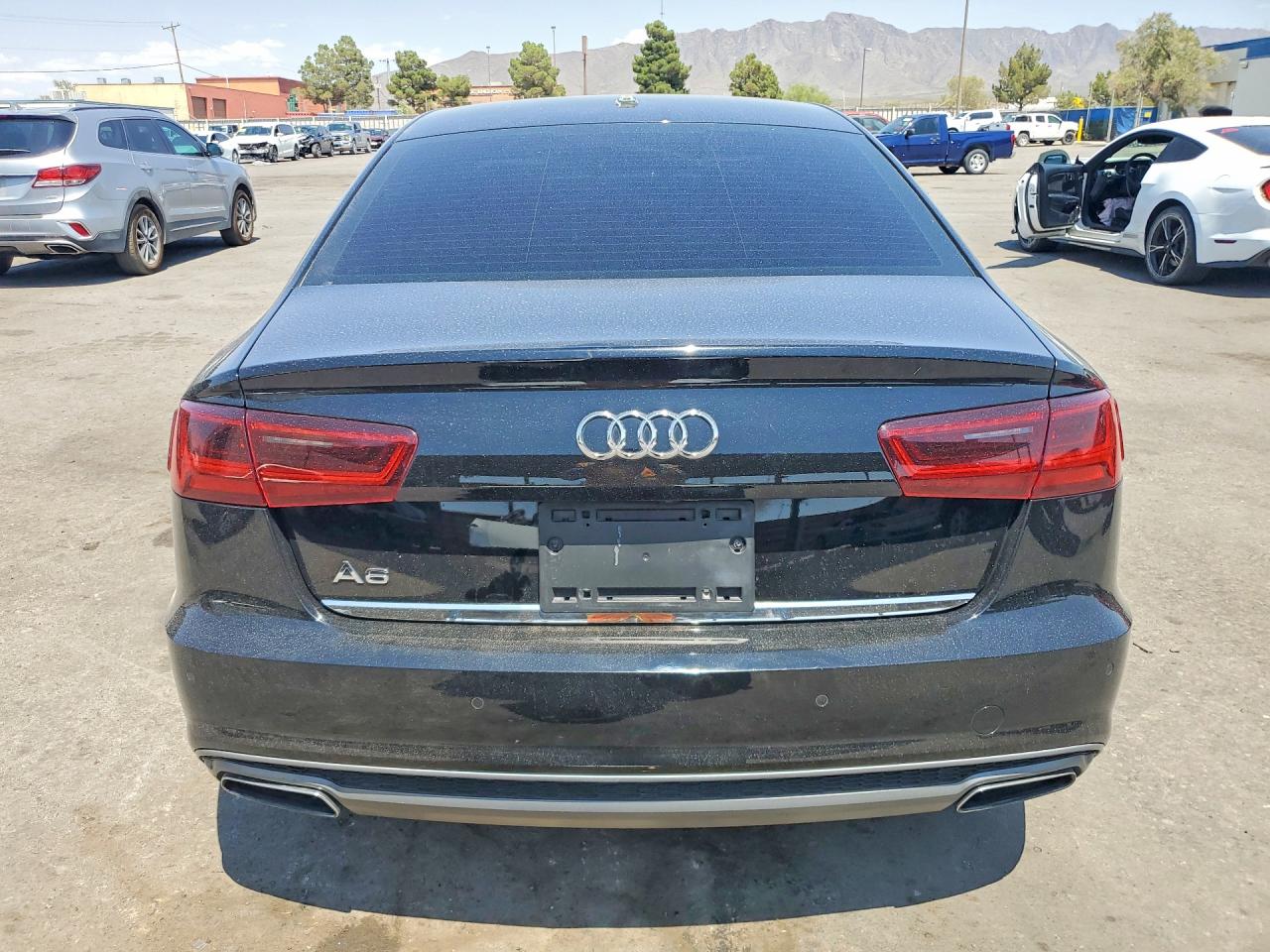 2016 Audi A6 Premium Plus Black vin: WAUDFAFCXGN125167