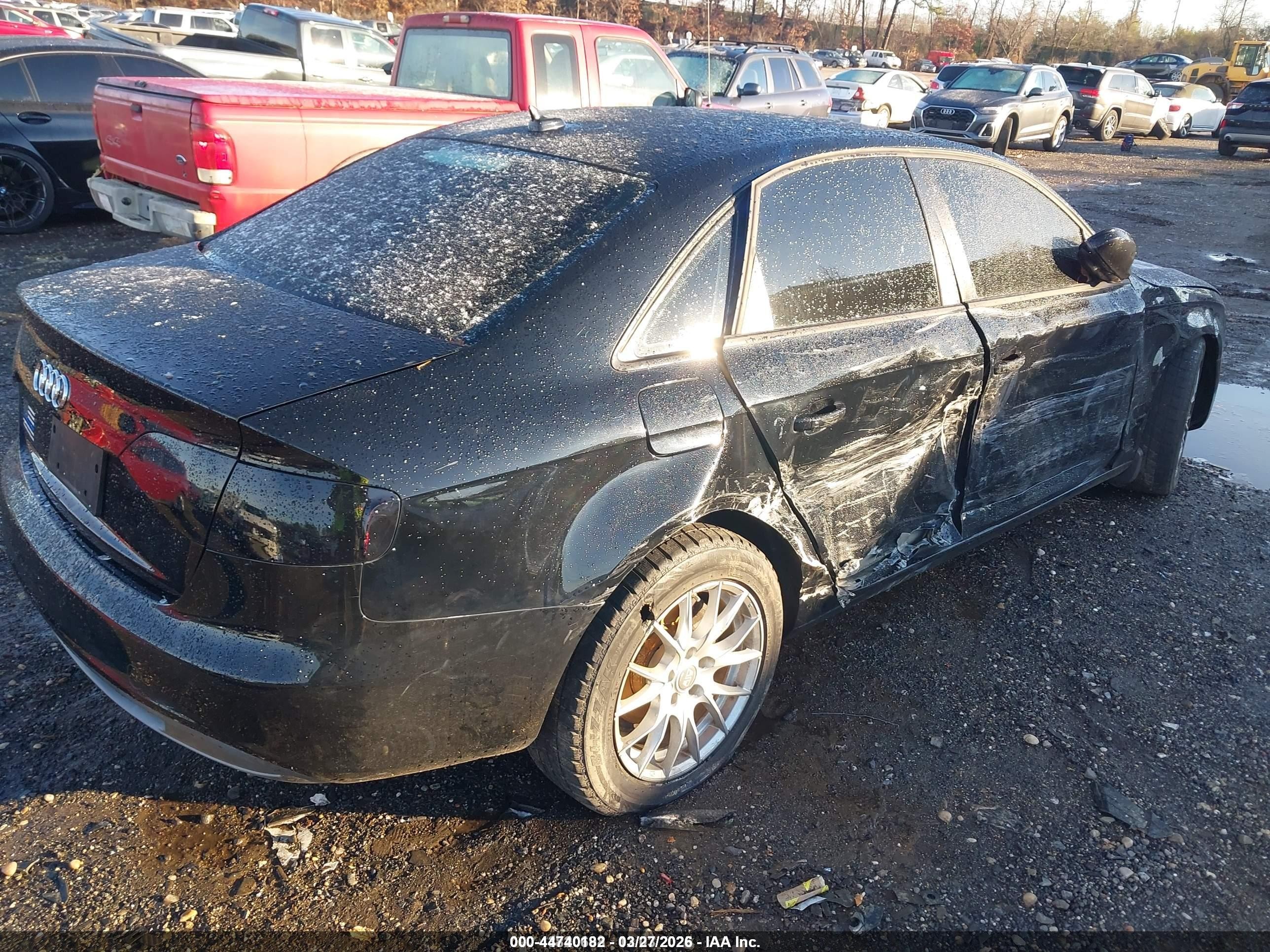 2010 Audi A4 2.0t Premium Black vin: WAUDFAFL1AN012733