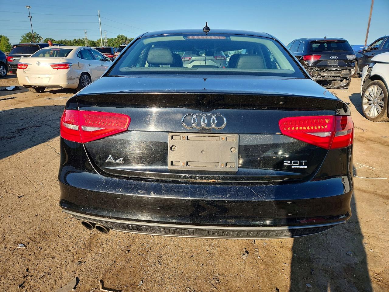 2014 Audi A4 Premium Black vin: WAUDFAFL1EN038593