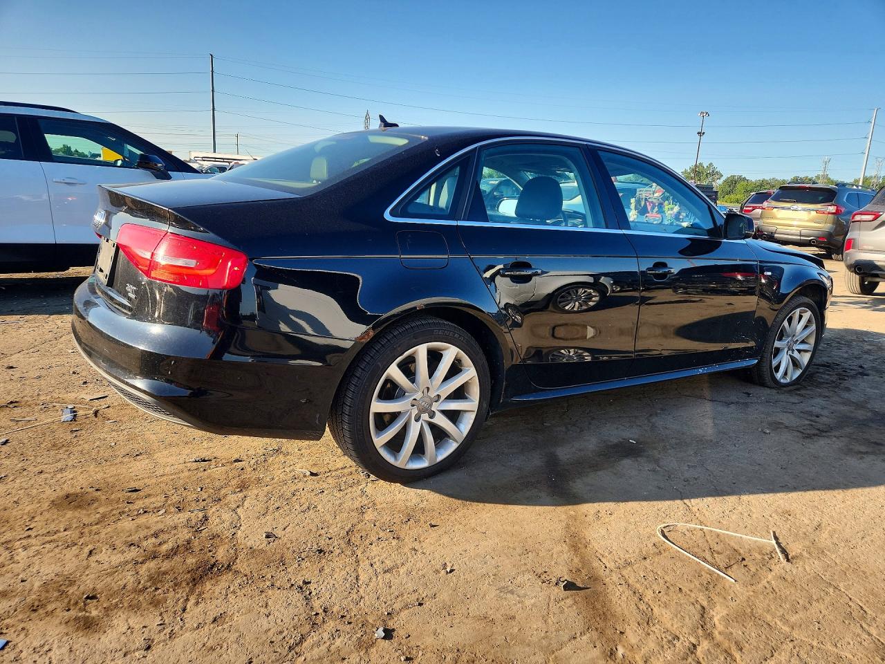 2014 Audi A4 Premium Black vin: WAUDFAFL1EN038593