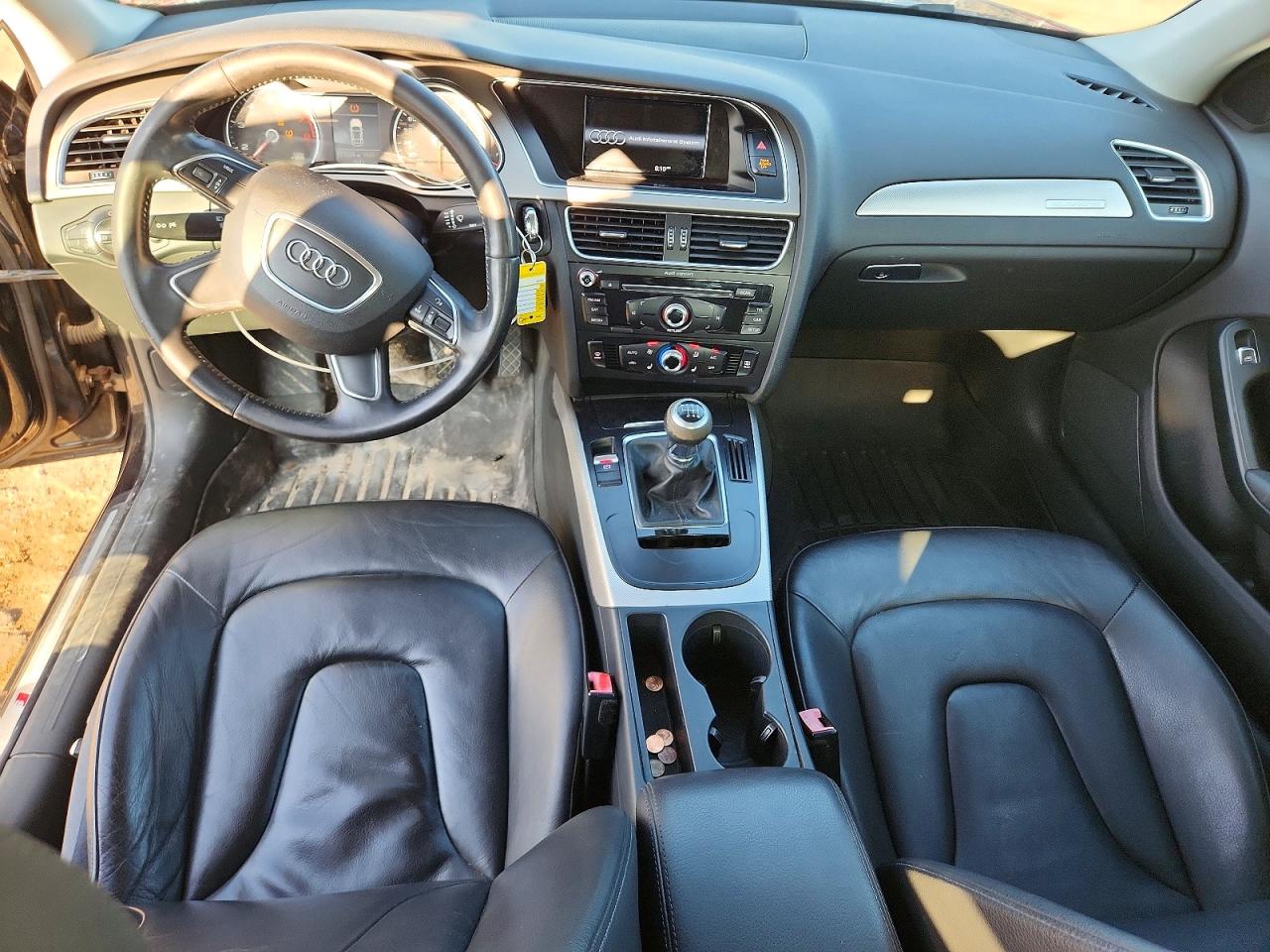 2014 Audi A4 Premium Black vin: WAUDFAFL1EN038593