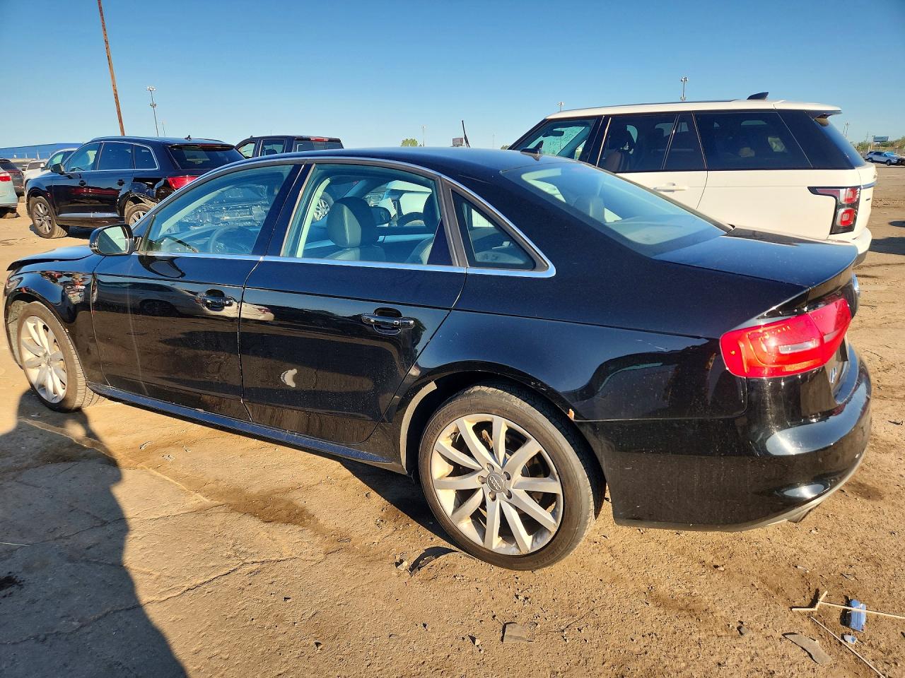 2014 Audi A4 Premium Black vin: WAUDFAFL1EN038593