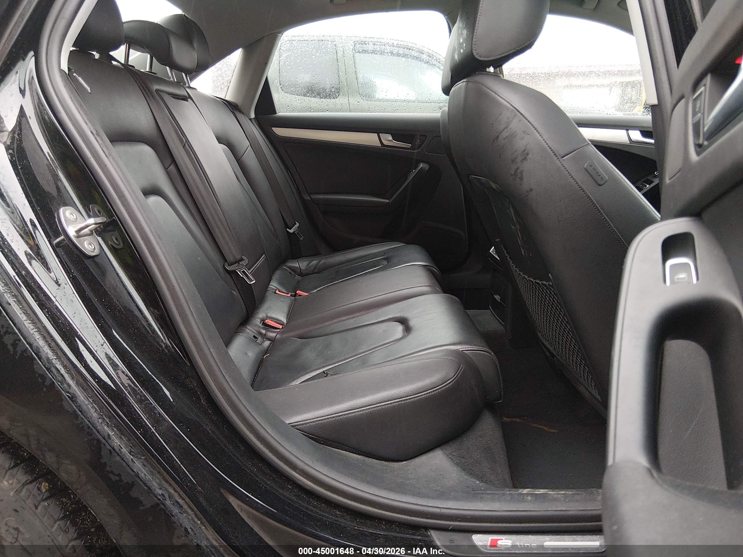 2015 Audi A4 2.0t Premium Black vin: WAUDFAFL1FN012495