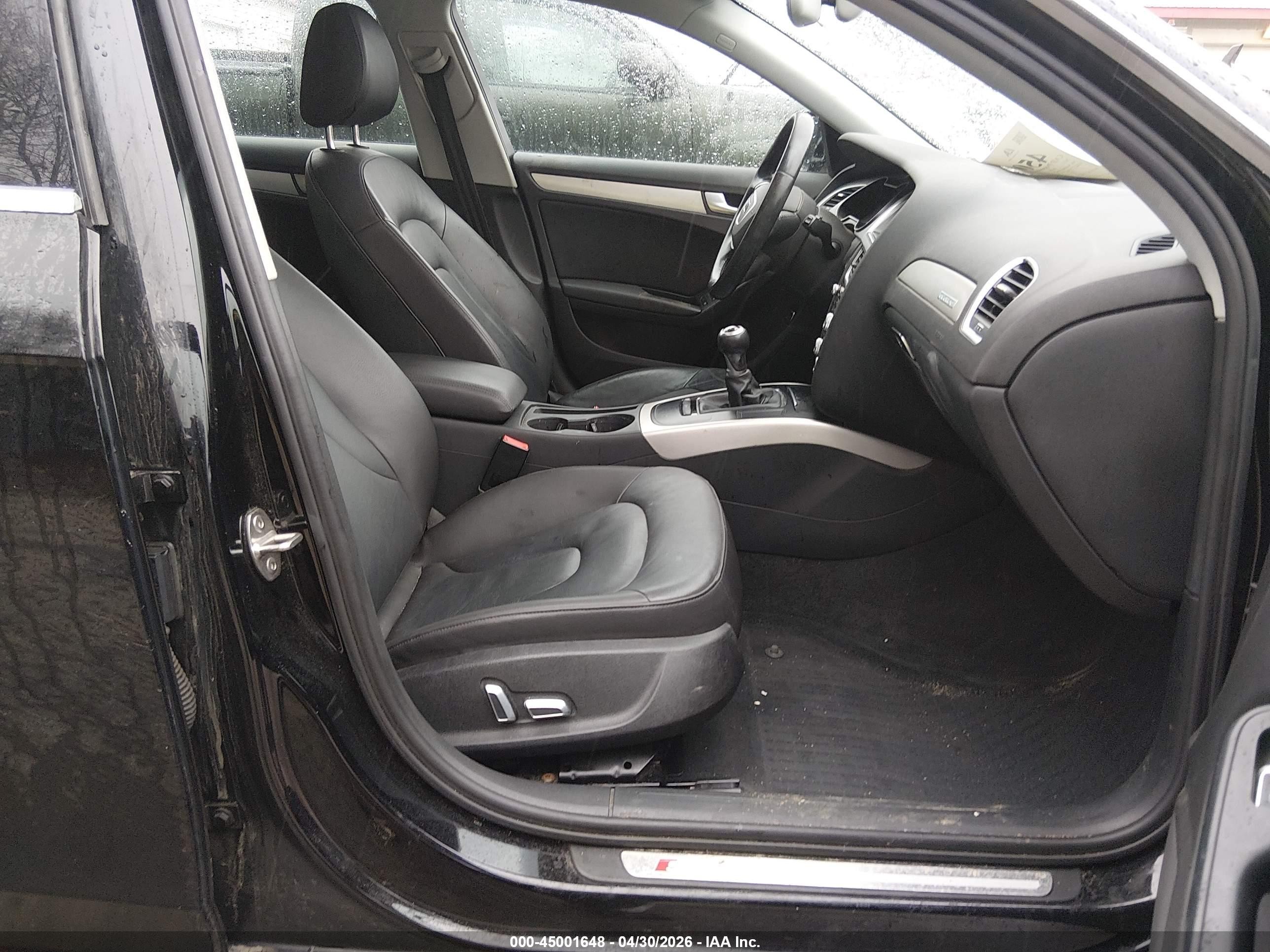 2015 Audi A4 2.0t Premium Black vin: WAUDFAFL1FN012495